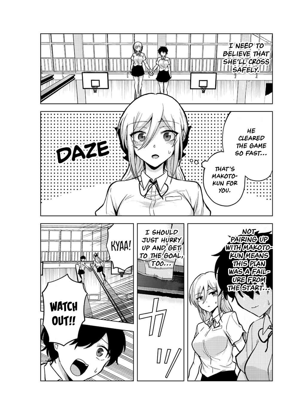 The Death Game Is All That Saotome-San Has Left - Vol.3 Chapter 26: Nothing But Crossing A Steel Beam (2.)