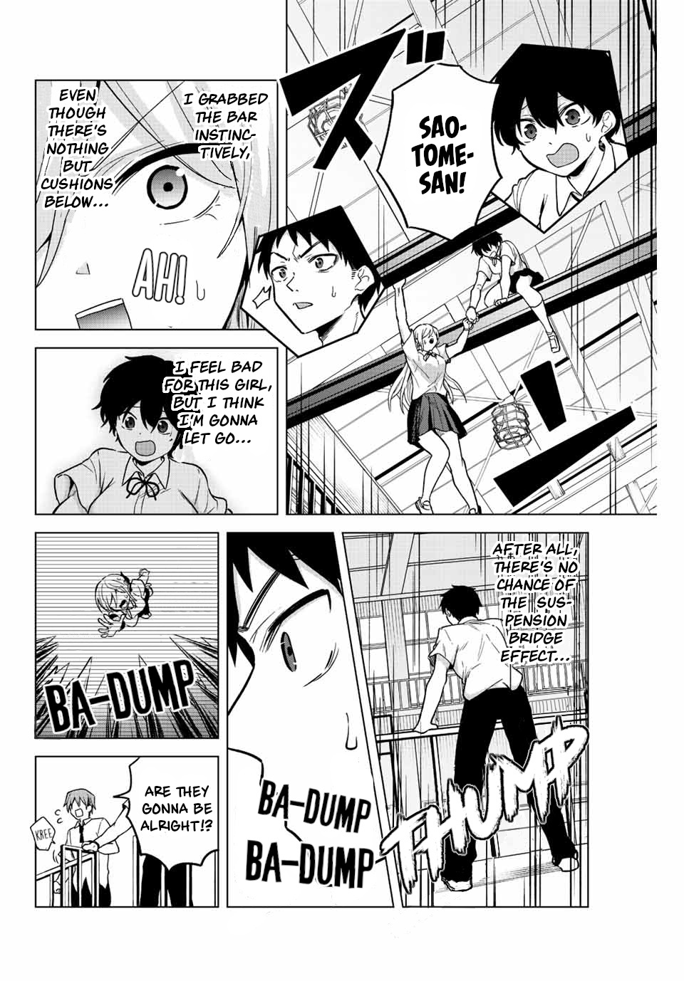 The Death Game Is All That Saotome-San Has Left - Vol.3 Chapter 26: Nothing But Crossing A Steel Beam (2.)