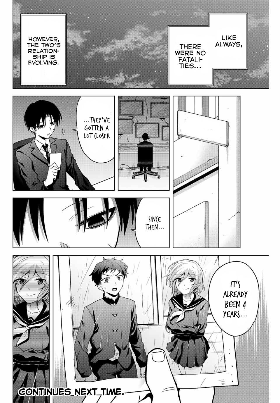 The Death Game Is All That Saotome-San Has Left - Vol.3 Chapter 26: Nothing But Crossing A Steel Beam (2.)