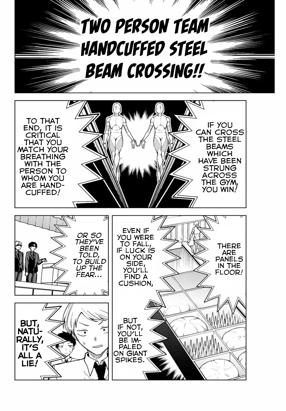 The Death Game Is All That Saotome-San Has Left - Chapter 25: Nothing But Crossing A Steel Beam (1.)