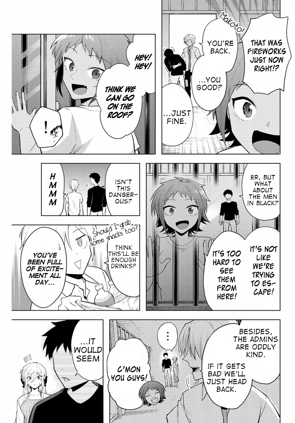 The Death Game Is All That Saotome-San Has Left - Chapter 9: Nothing But A Pajama Party (4.)