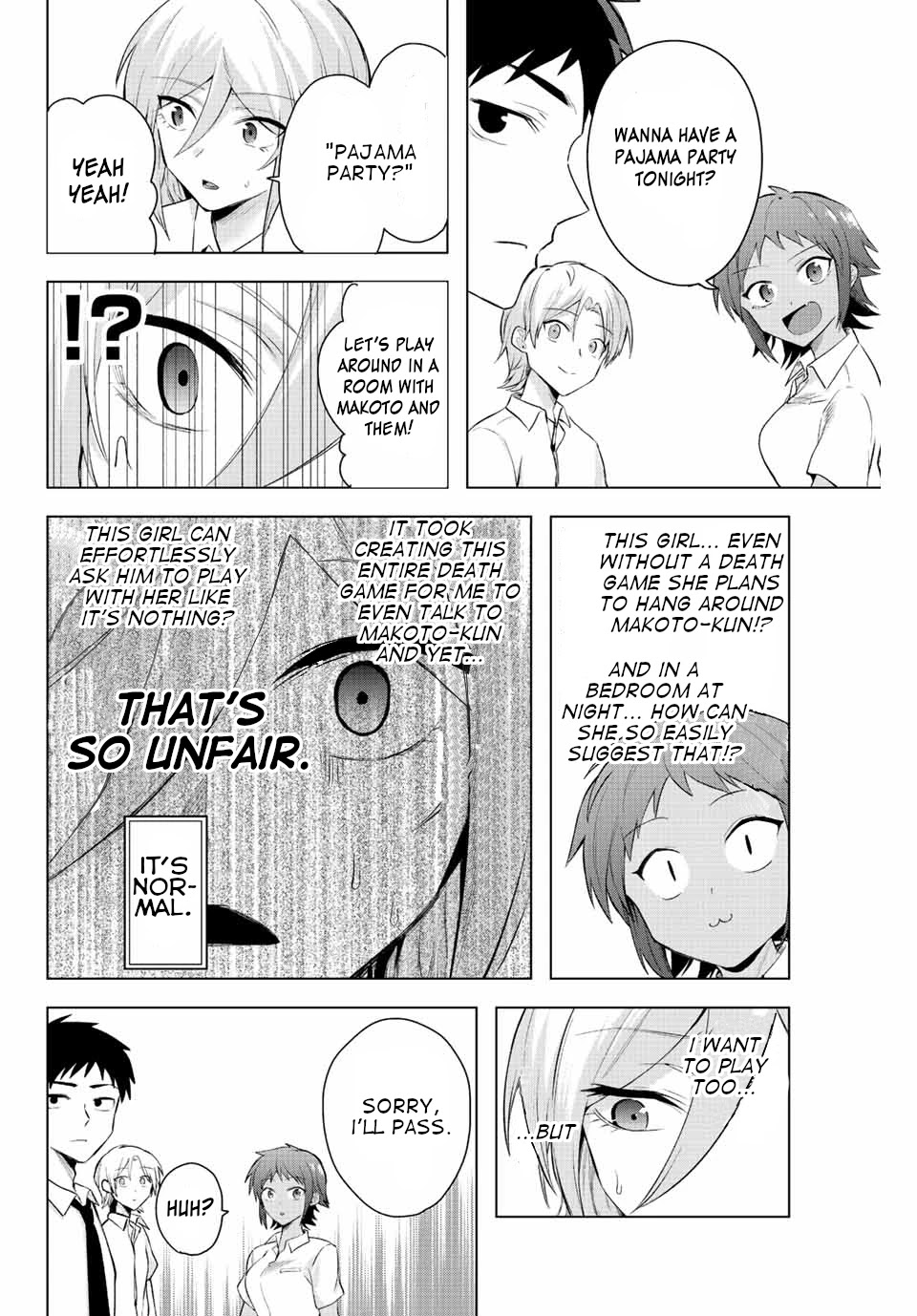 The Death Game Is All That Saotome-San Has Left - Chapter 6: Nothing But A Pajama Party (1.)