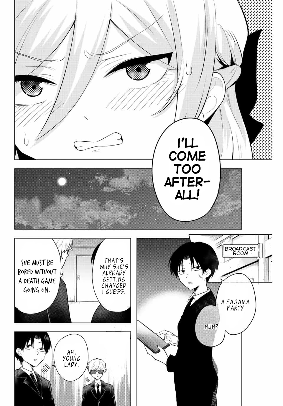 The Death Game Is All That Saotome-San Has Left - Chapter 6: Nothing But A Pajama Party (1.)