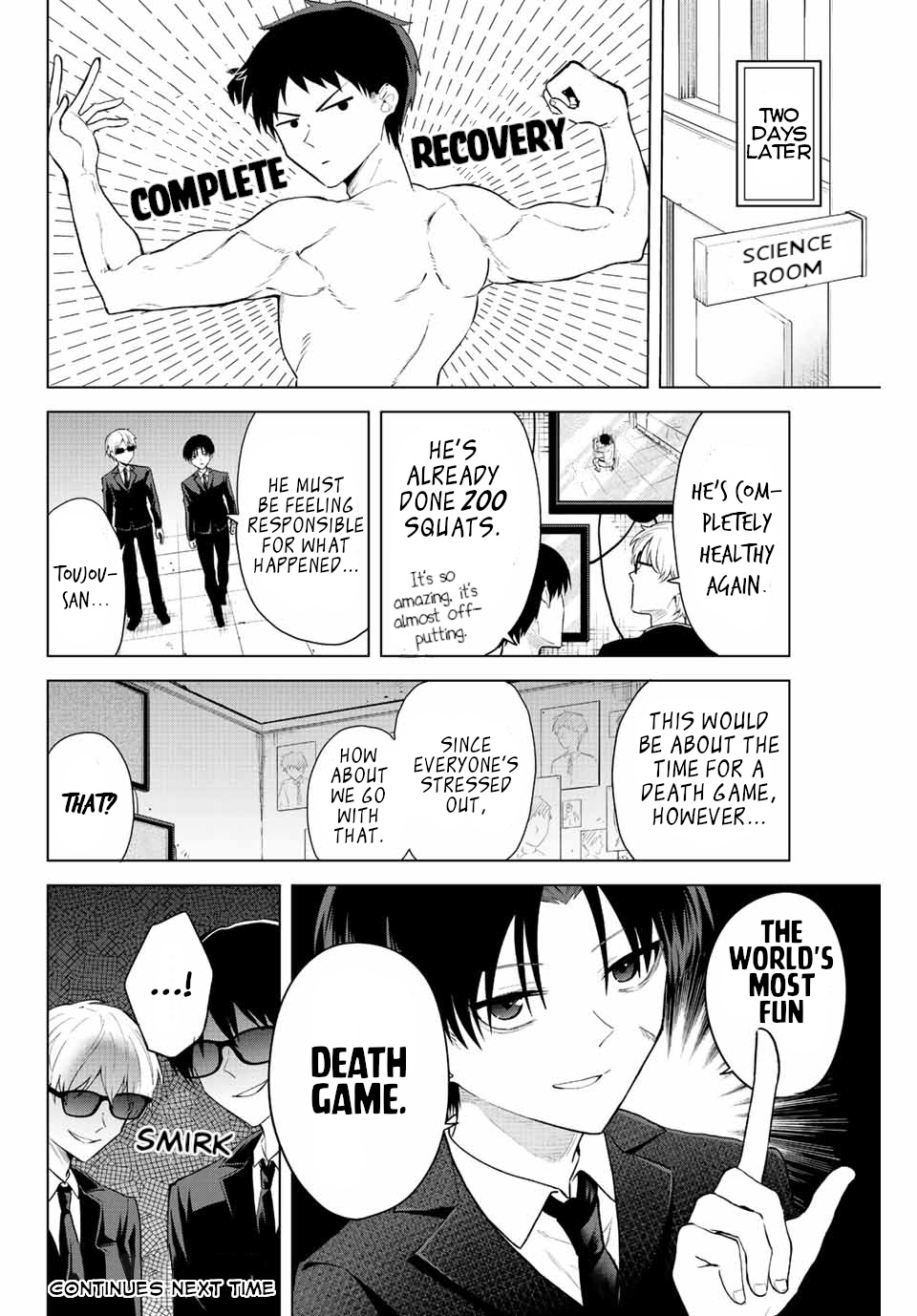 The Death Game Is All That Saotome-San Has Left - Chapter 14: Nothing But Nursing (3.)