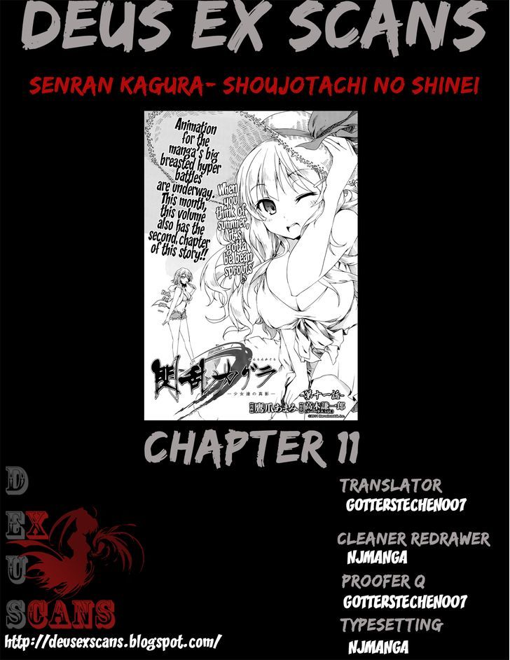 Senran Kagura - Shoujotachi No Shinei - Vol.2 Chapter 11