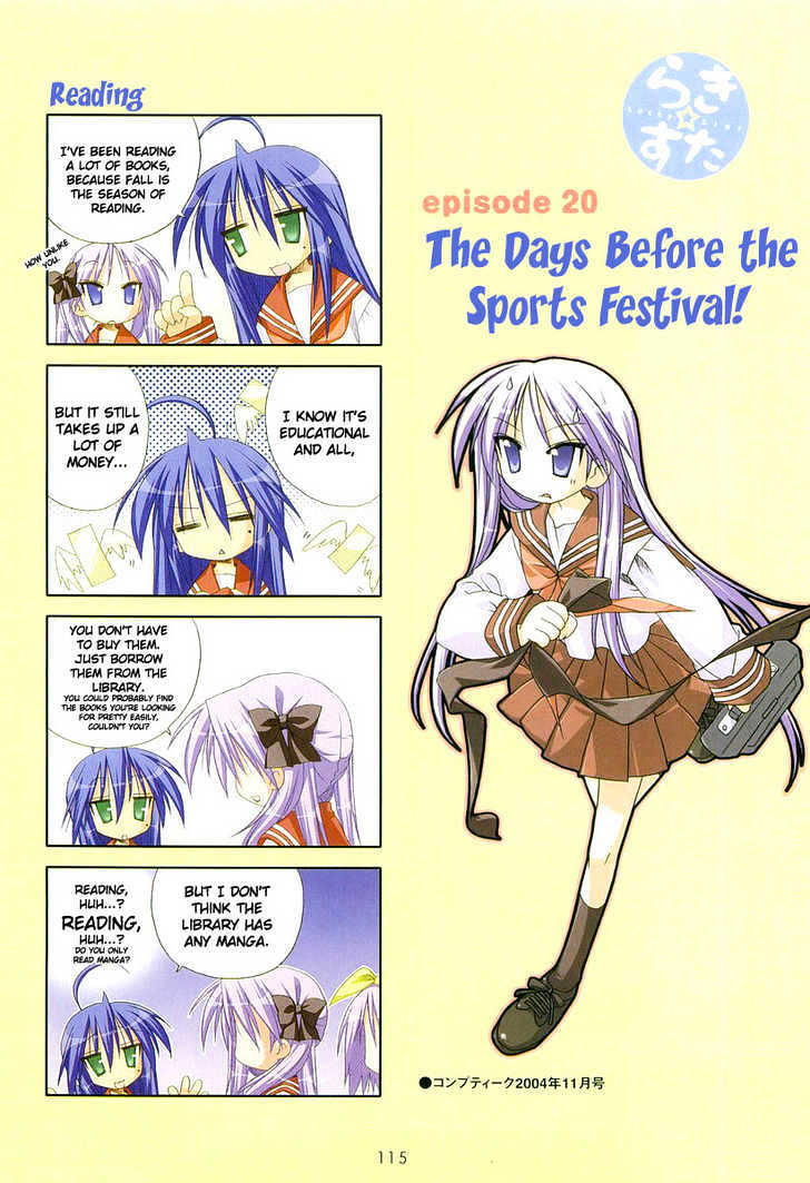 Lucky Star - Vol.1 Chapter 20 : The Days Before The Sports Festival!