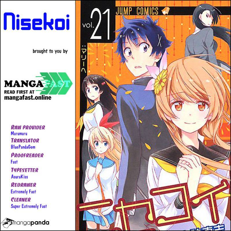 Nisekoi - Chapter 226