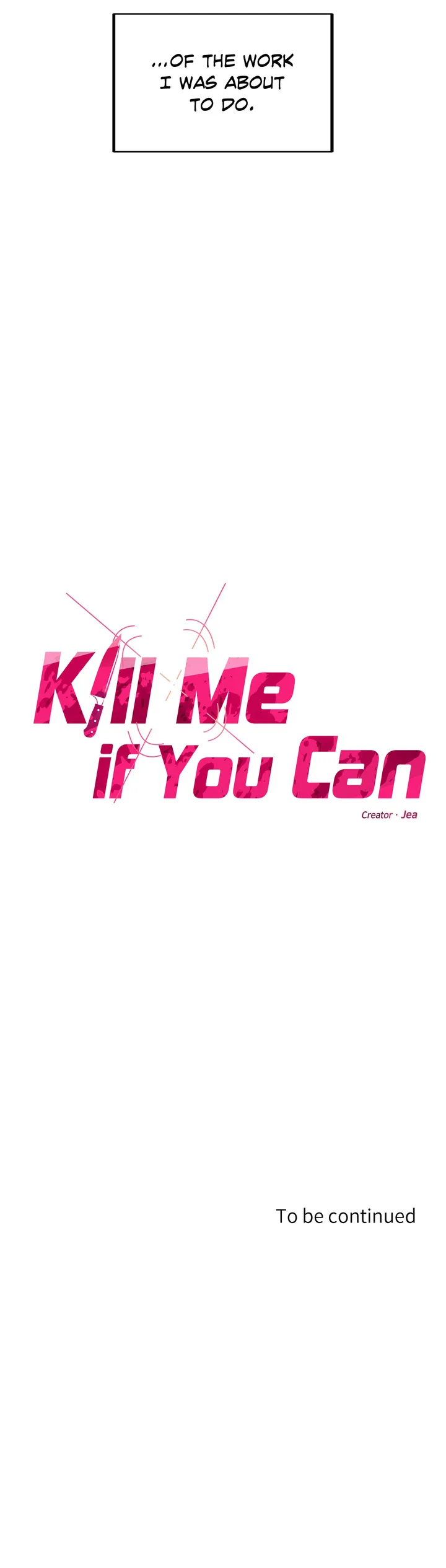 Kill Me If You Can - Chapter 0