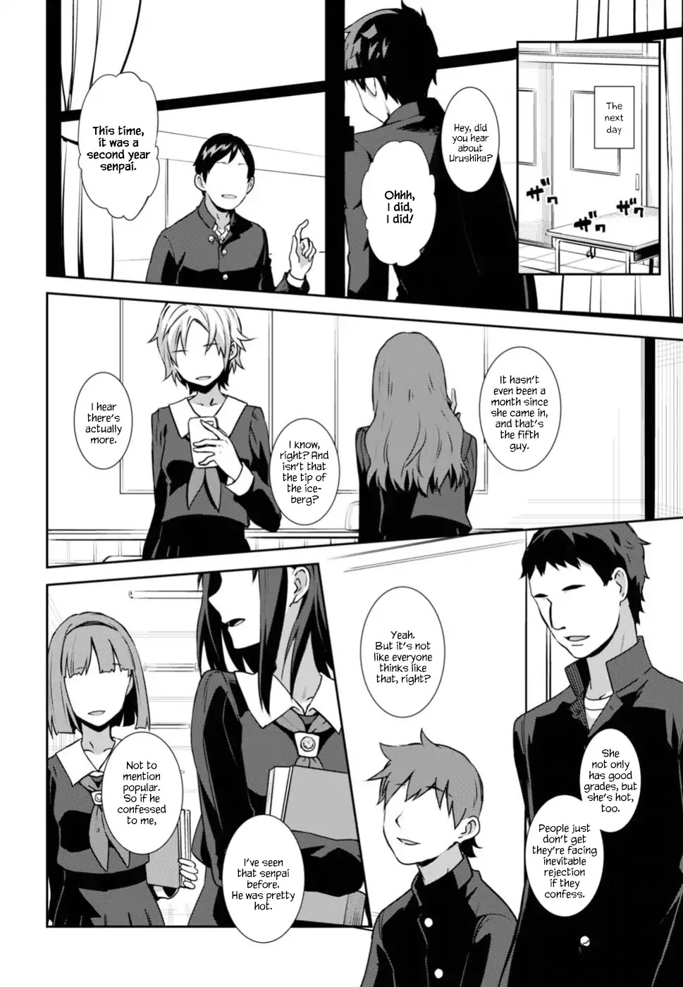 Urushiha Sarara Wa Koi Nado Shinai - Chapter 1