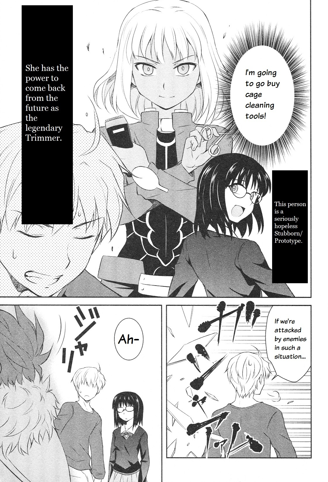 Fate/Prototype - Tribute Phantasm - Chapter 2 : Kind? Ayaka-San