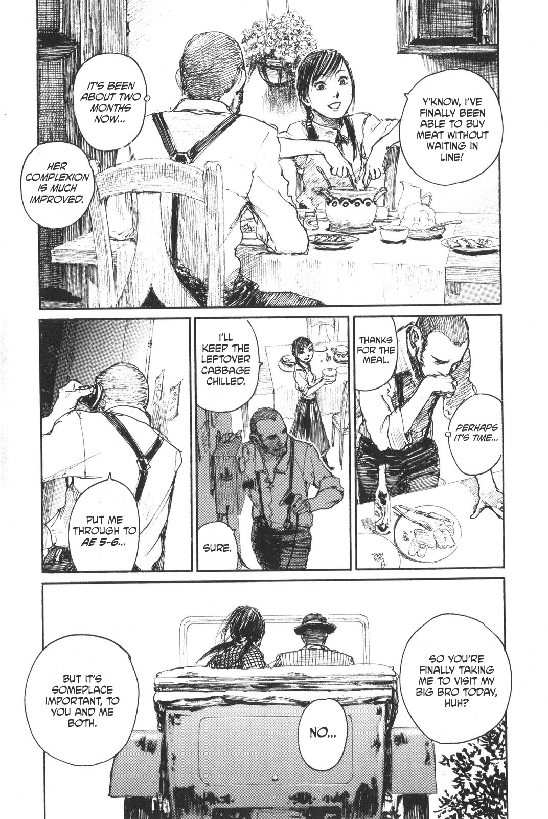 Sister Generator ~Hiroaki Samura Short Stories~ - Vol.1 Chapter 5: Brigitte's Dinner