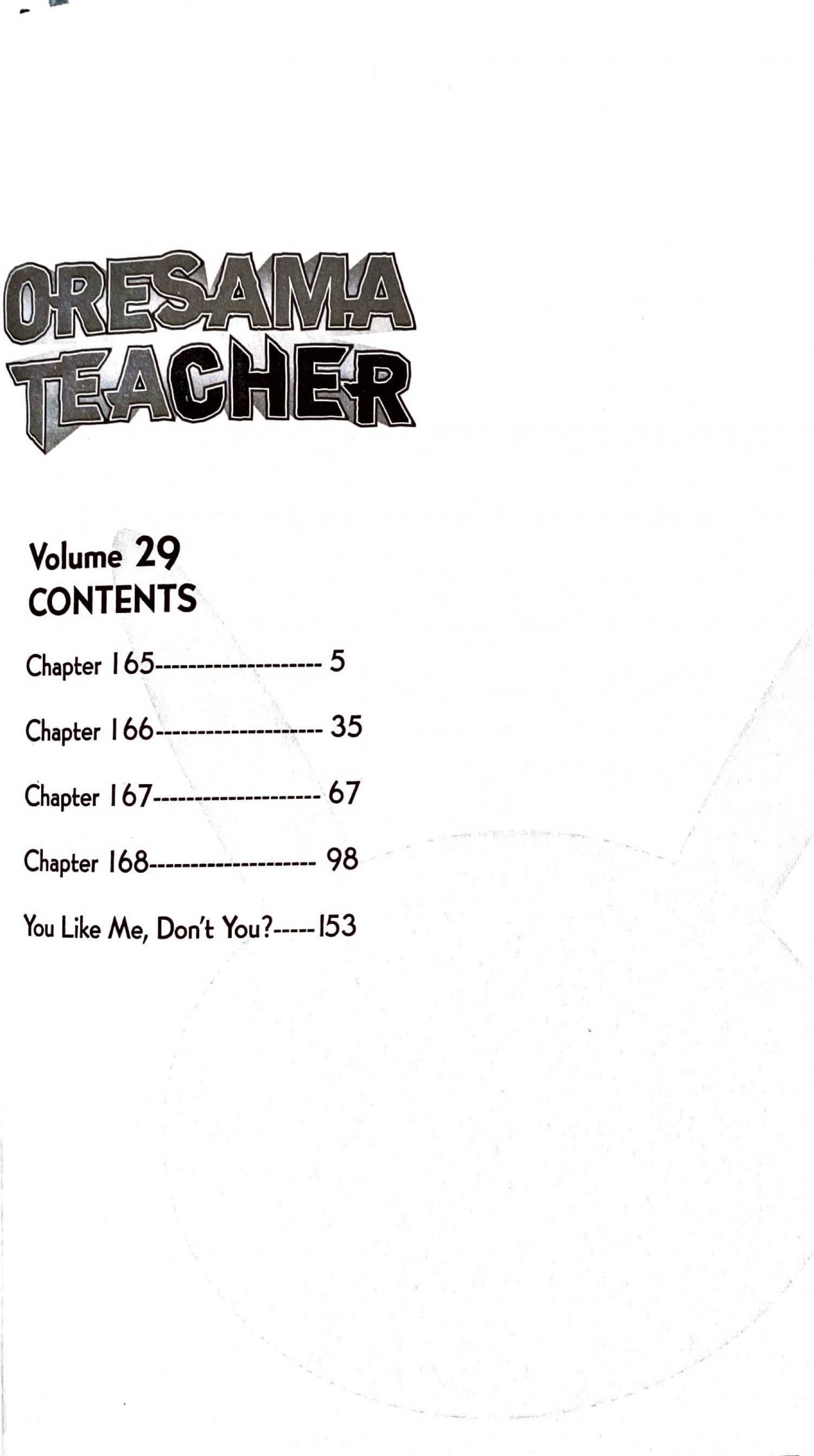 Oresama Teacher - Chapter 165