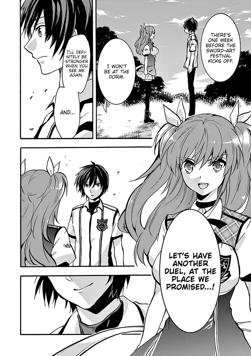 Rakudai Kishi No Eiyuutan - Chapter 45: The Vow Between Them