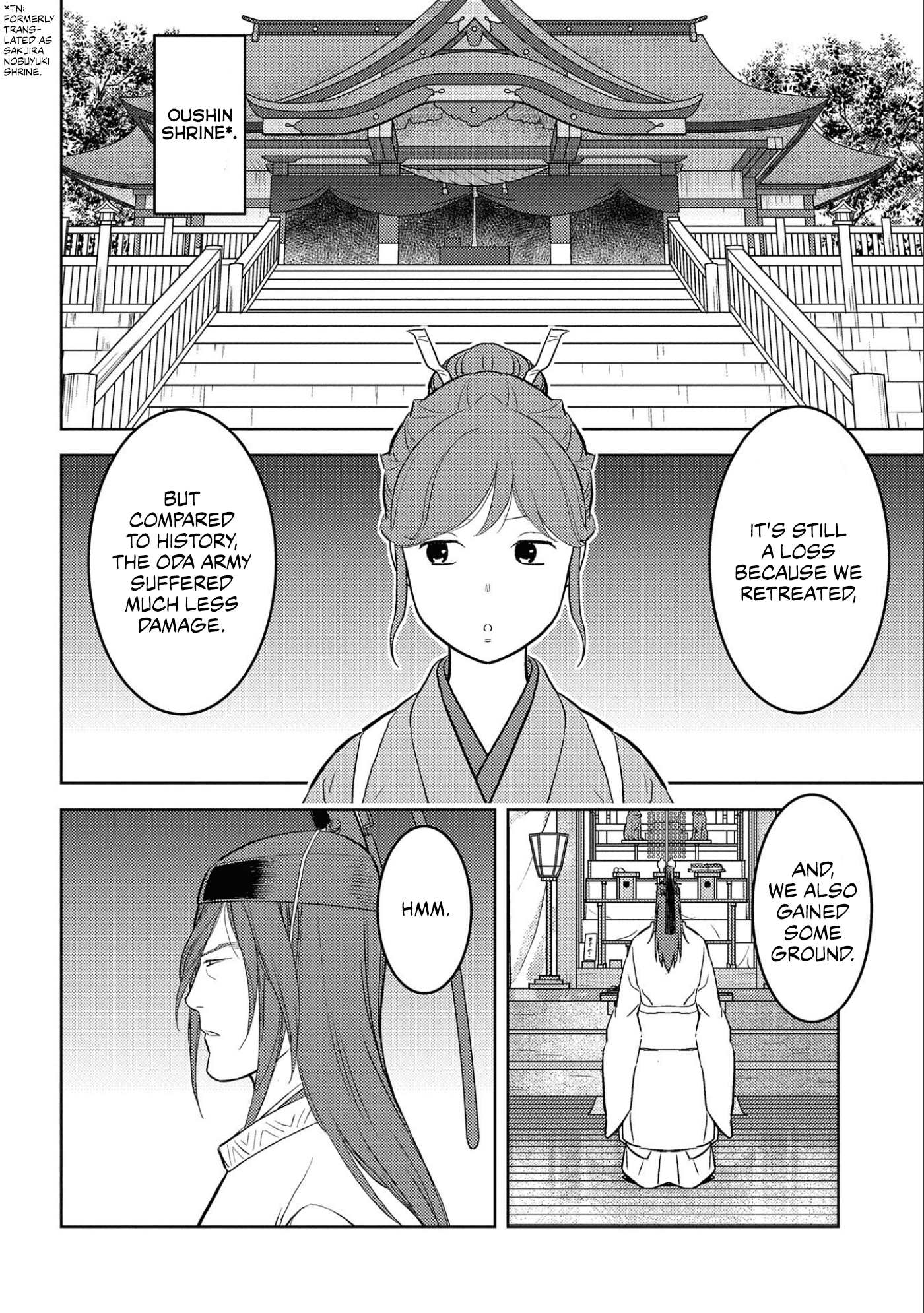 Sengoku Komachi Kurou Tan! - Chapter 62: Show-Of-Force