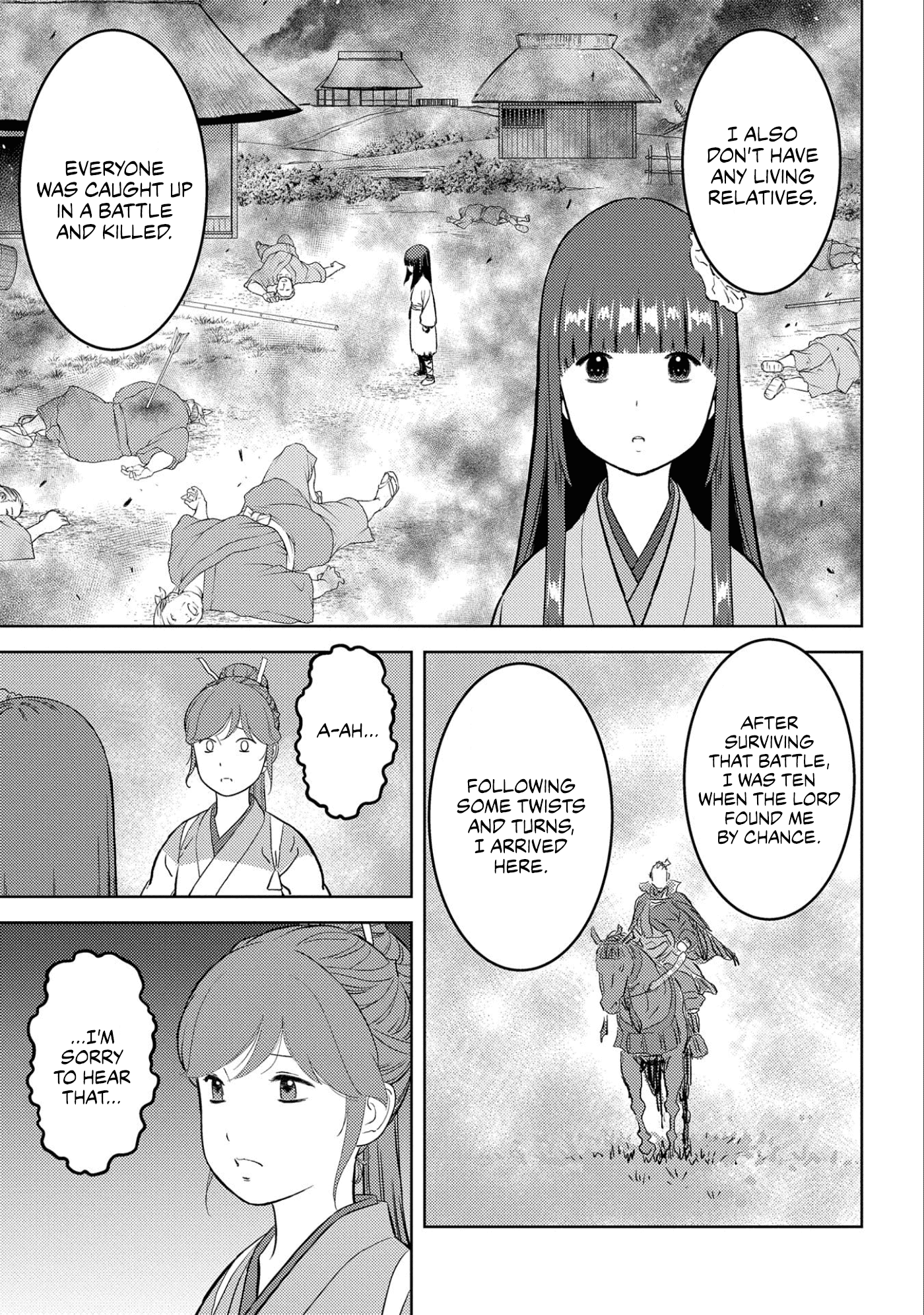 Sengoku Komachi Kurou Tan! - Chapter 58: Father And Son