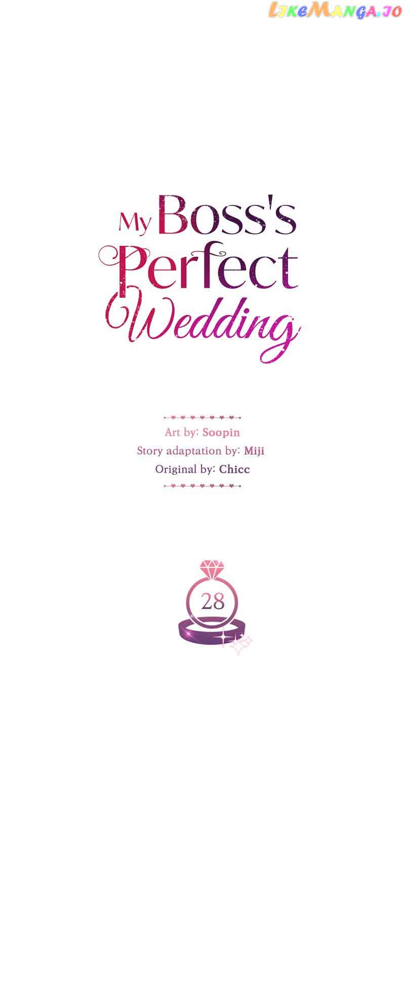 My Boss’s Perfect Wedding - Chapter 28