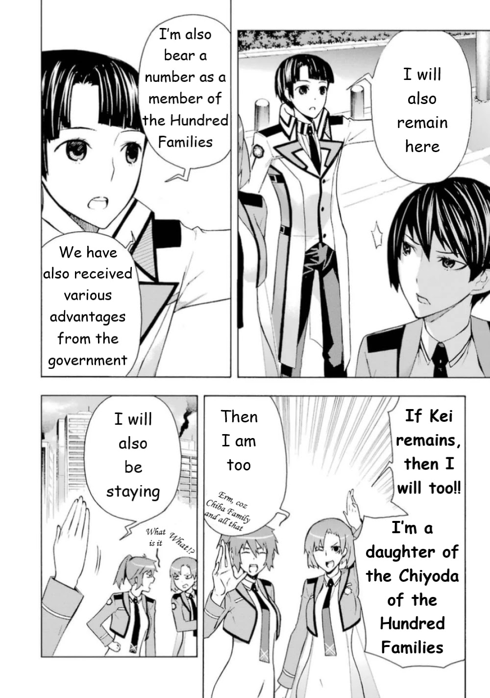 Mahouka Koukou No Rettousei - Yokohama Souran Hen - Chapter 19: Crimson Blooms