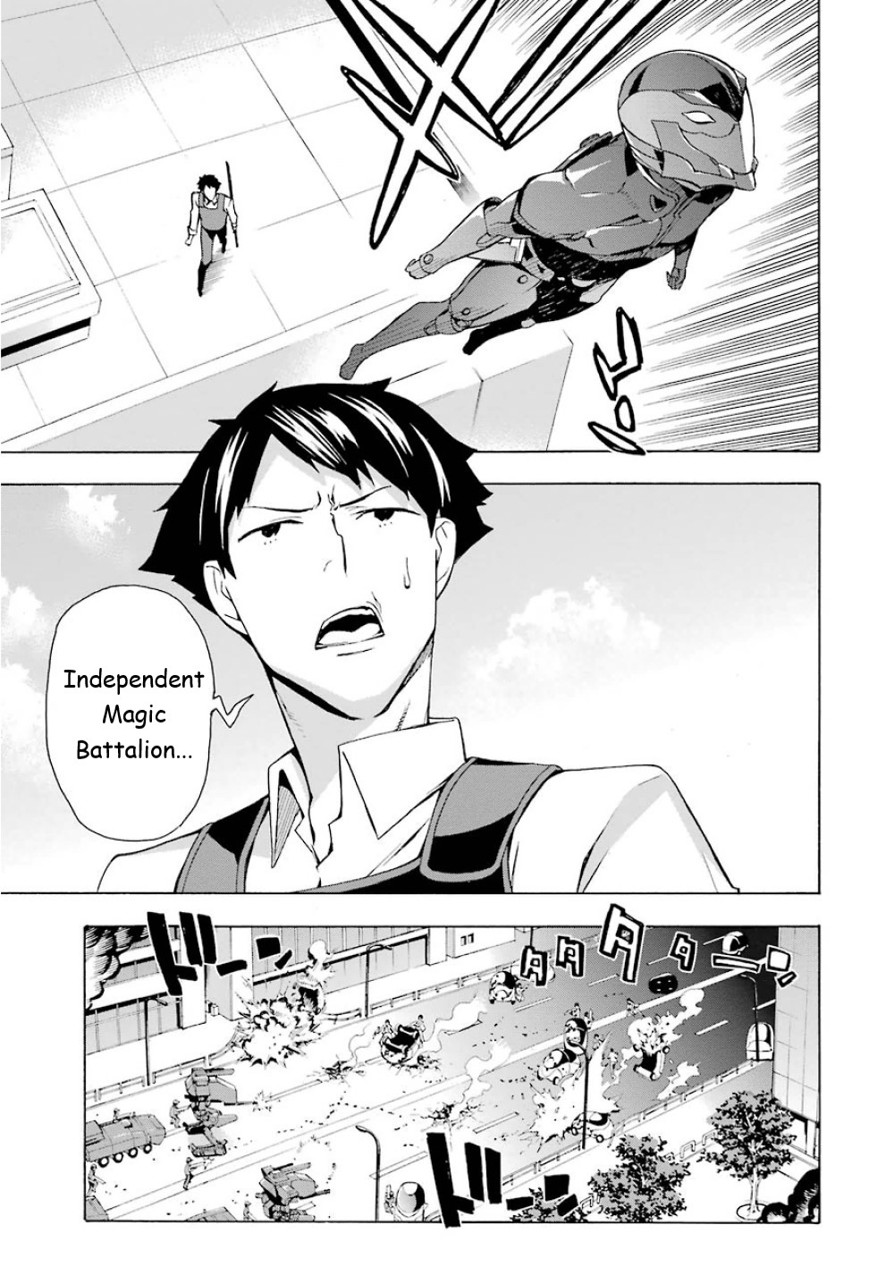 Mahouka Koukou No Rettousei - Yokohama Souran Hen - Chapter 21: Flying Yaksha (Demon Warriors)