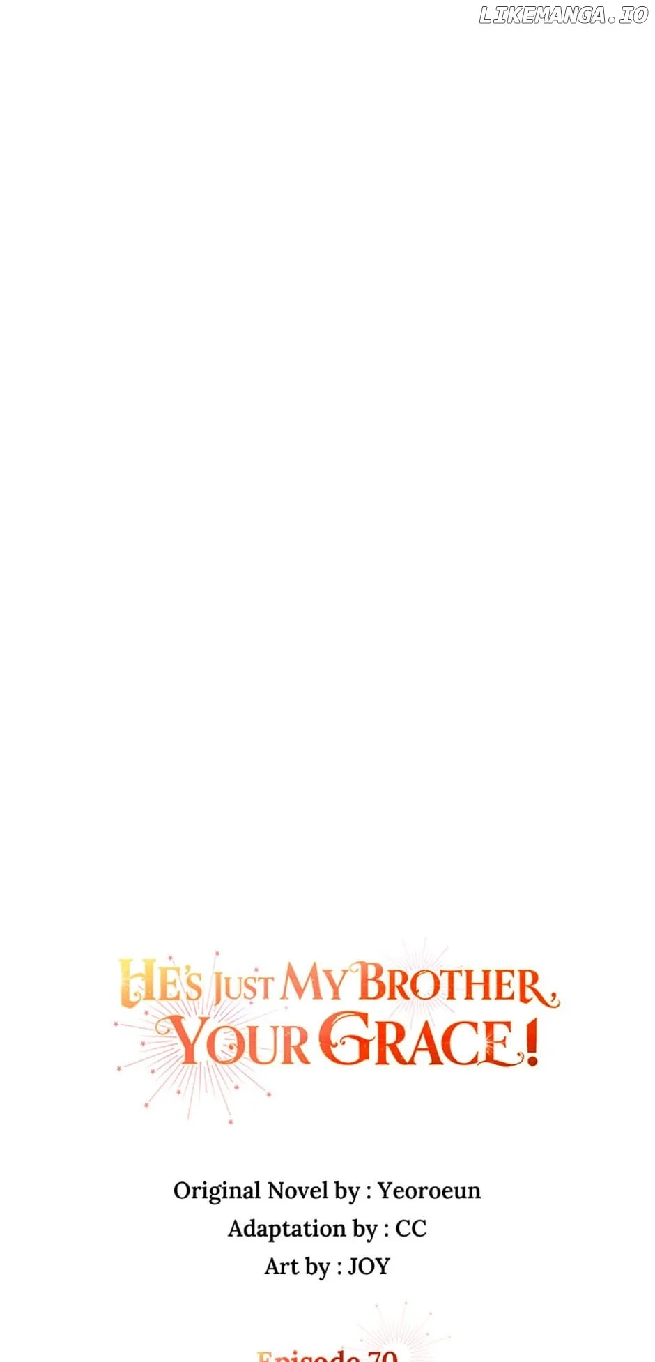 He’s My Real Brother, Duke - Chapter 70