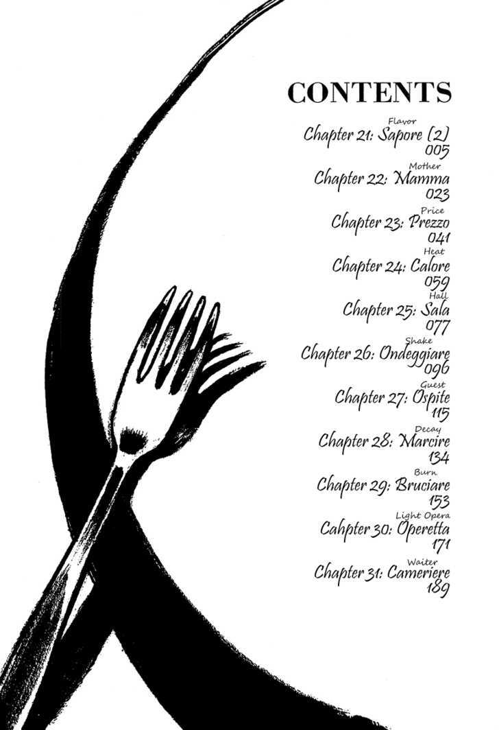 Bambino! - Vol.3 Chapter 21 : Sapore (2) (Flavor)