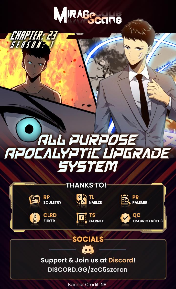 All Purpose Apocalyptic Upgrade System - Chapter 23