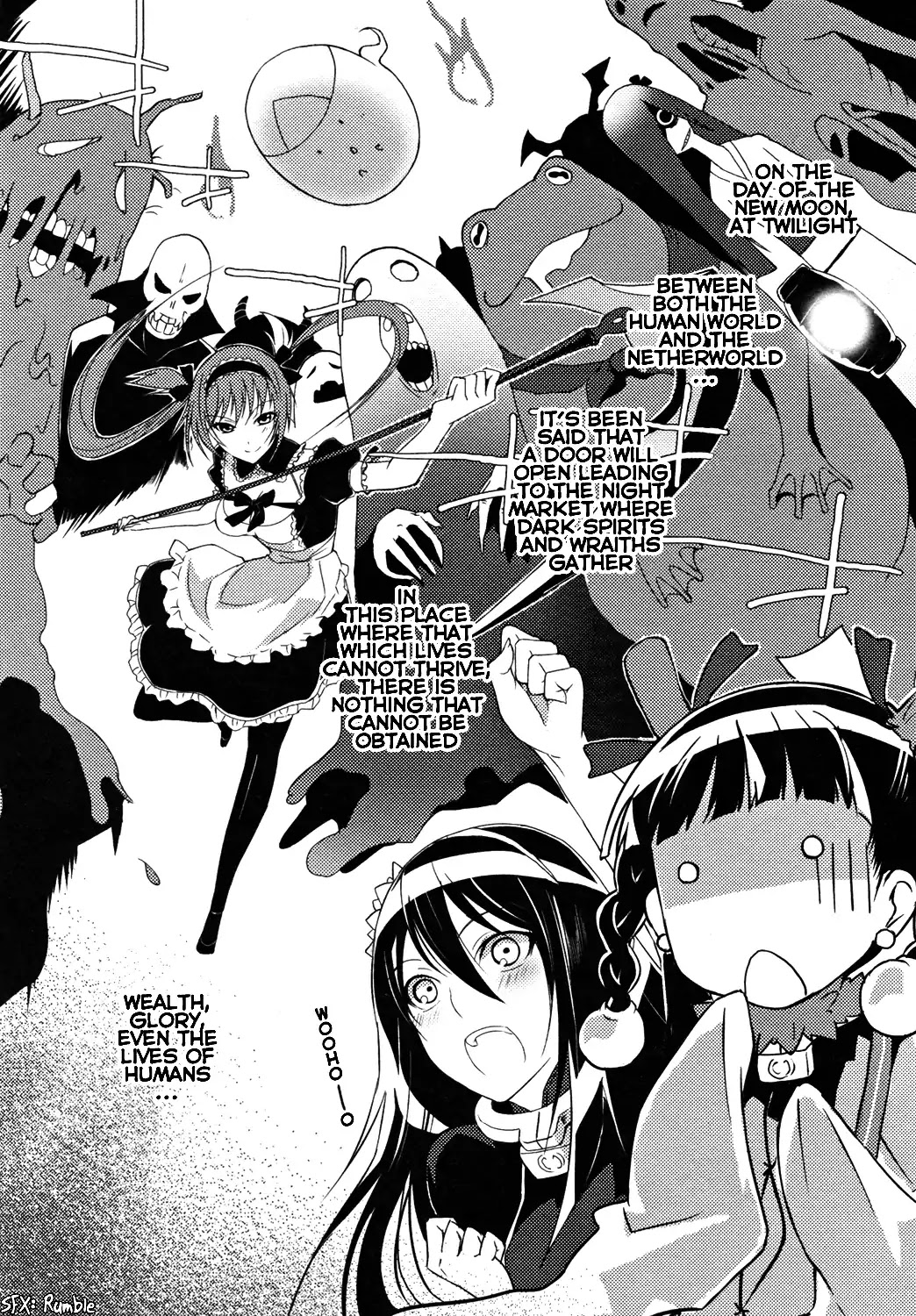 Queen's Blade Rebellion: Zero - Chapter 12: Chapter Of Red And White: At The Evil Spirits  Night Market