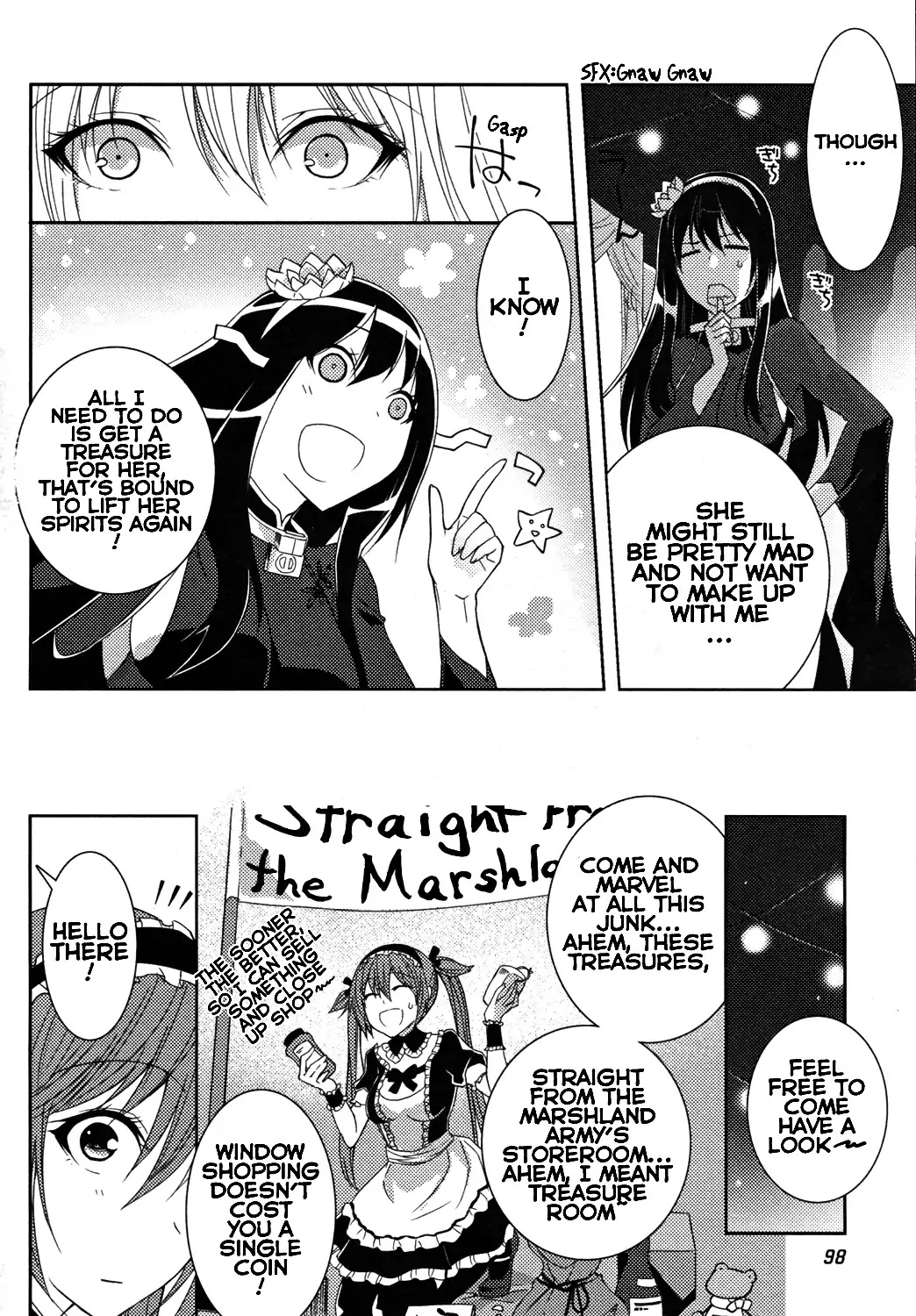 Queen's Blade Rebellion: Zero - Chapter 12: Chapter Of Red And White: At The Evil Spirits  Night Market