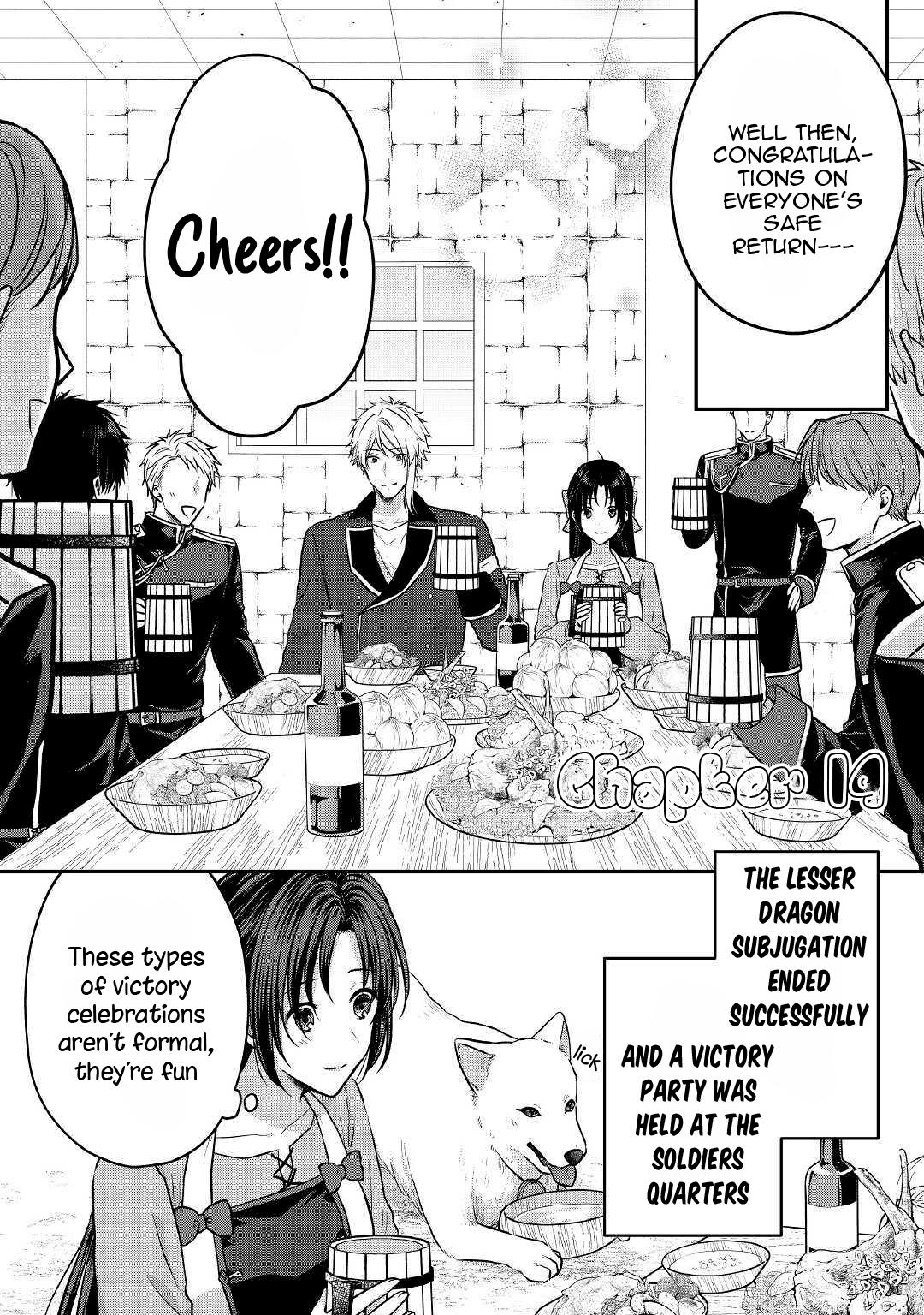 Midori No Mahou To Kaori No Tsukaite - Chapter 14