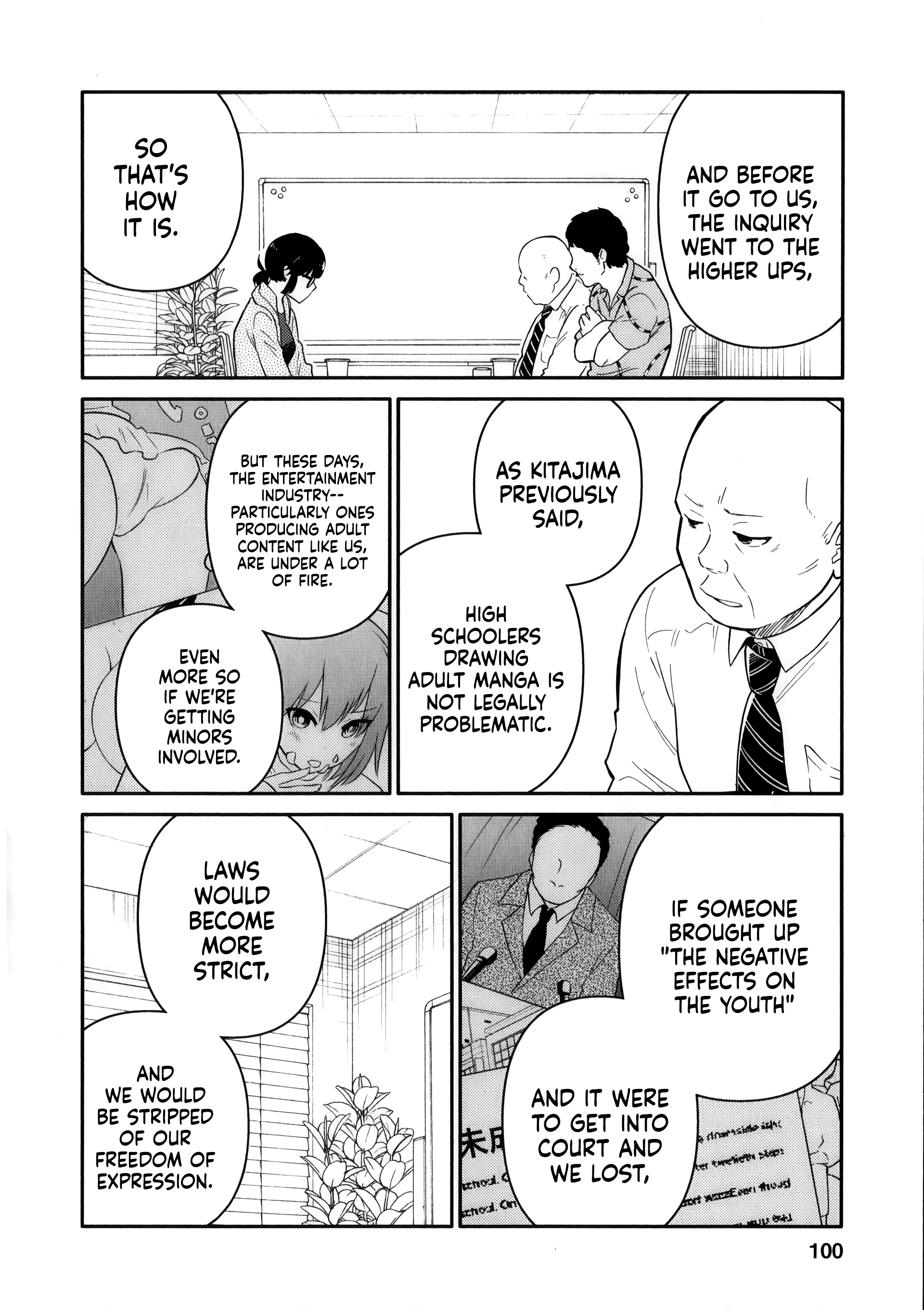 Joshi-Man - Vol.3 Chapter 14: A Highschool Girl Is Unable To Draw Eromanga