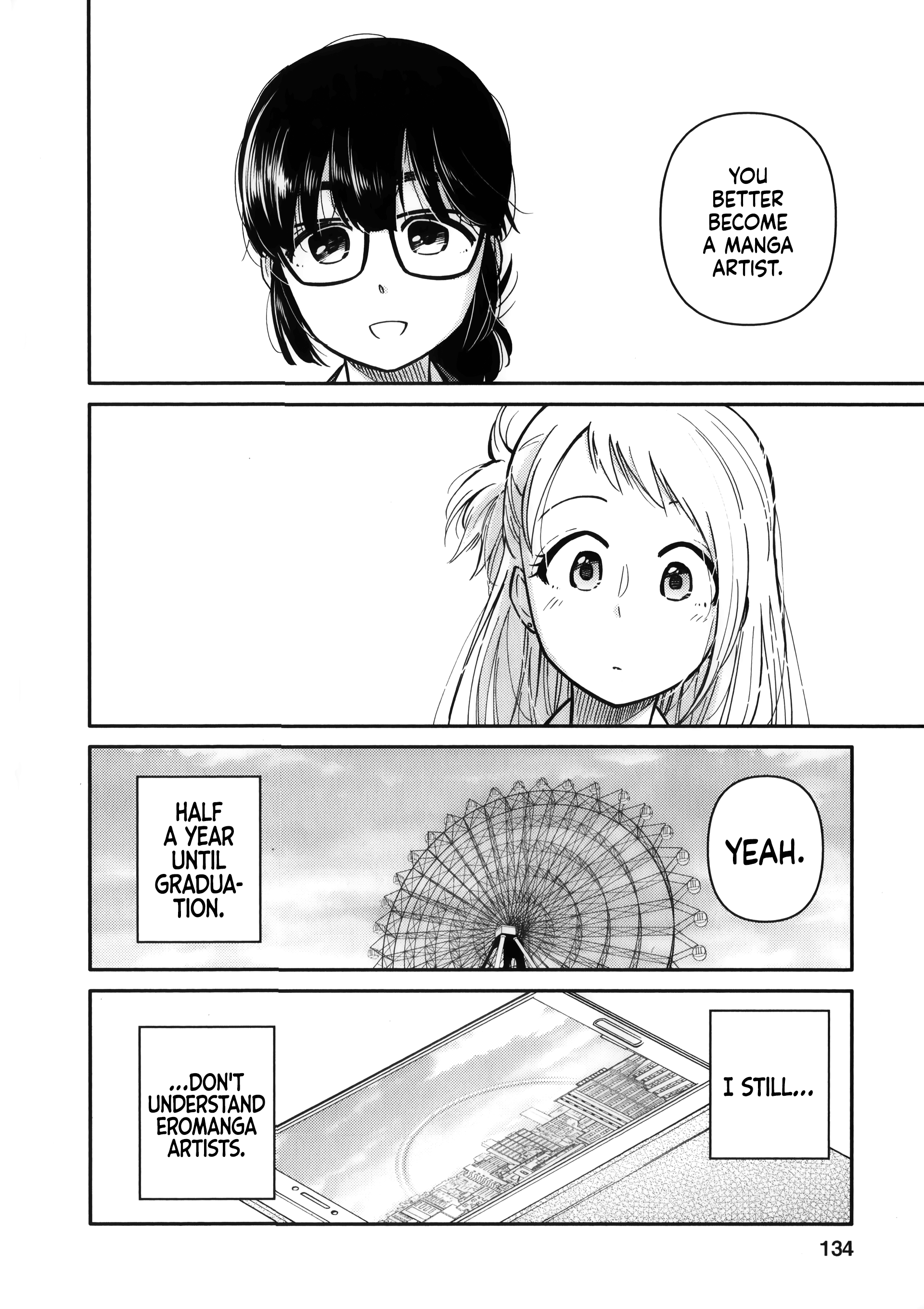 Joshi-Man - Vol.3 Chapter 14: A Highschool Girl Is Unable To Draw Eromanga