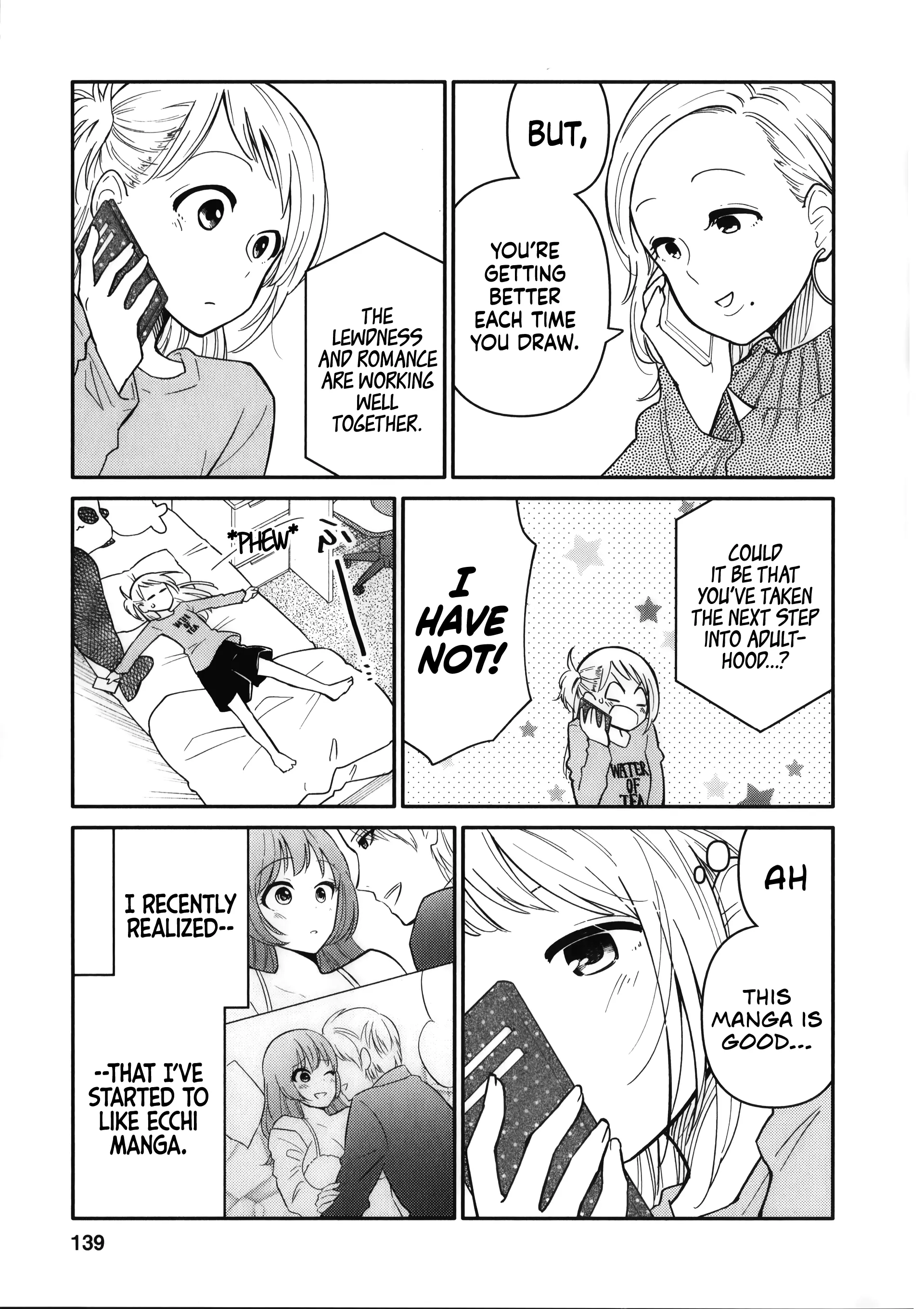 Joshi-Man - Vol.3 Chapter 15: Final Chapter: Two Young Women Draw Eromanga