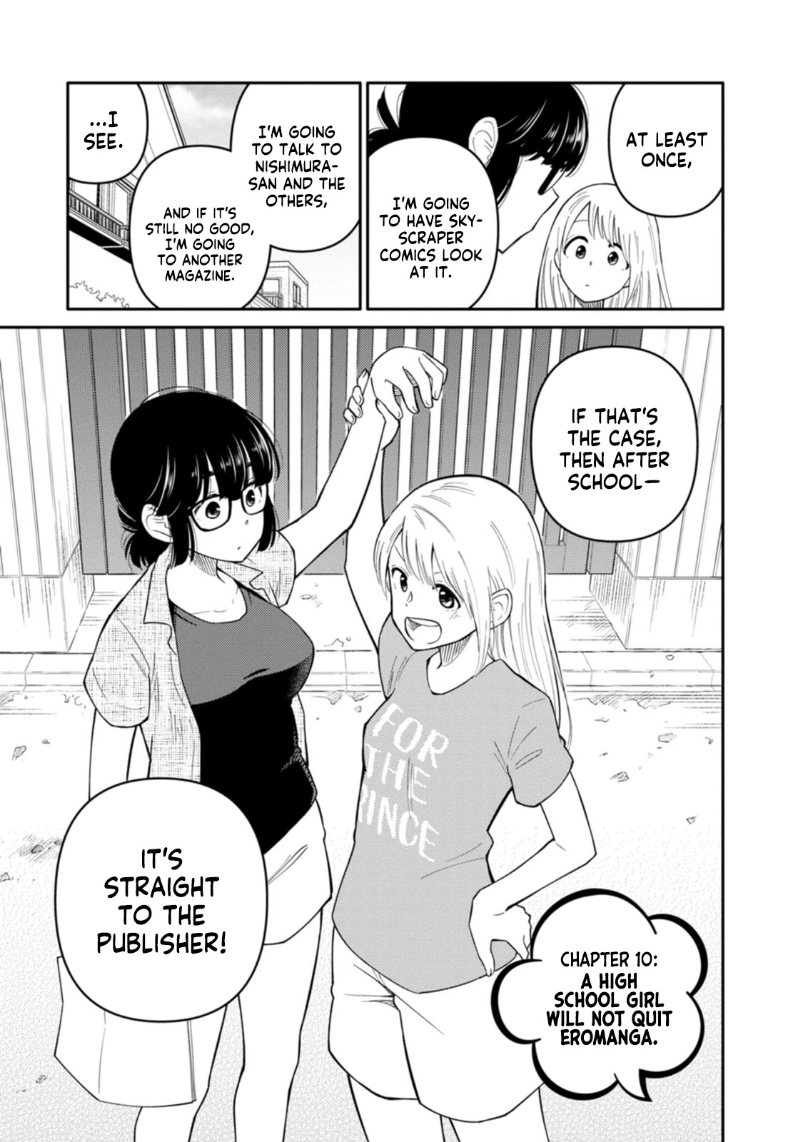 Joshi-Man - Chapter 10: A Highschool Girl Will Not Quit Eromanga