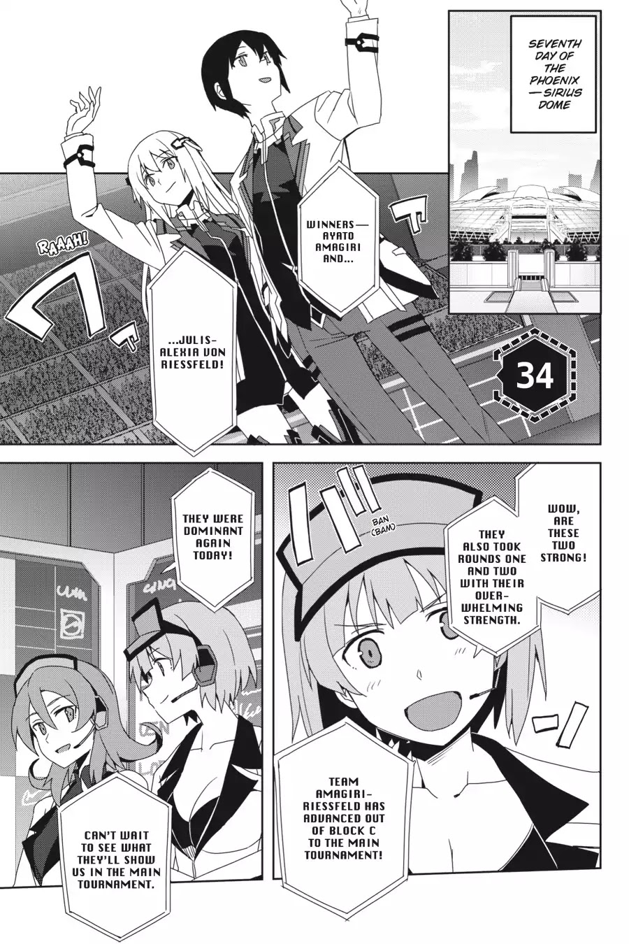 Gakusen Toshi Asterisk - Chapter 34