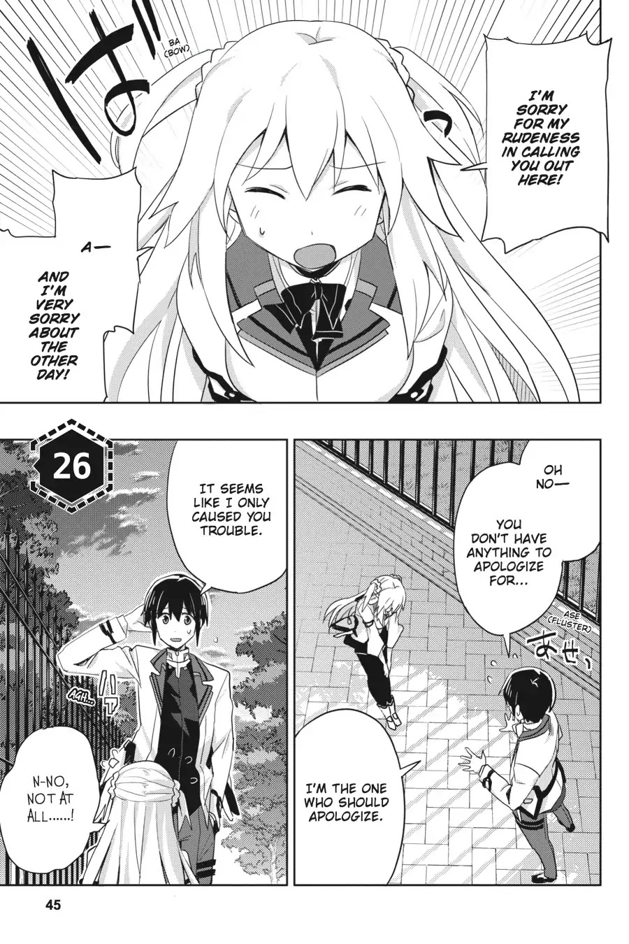 Gakusen Toshi Asterisk - Chapter 26