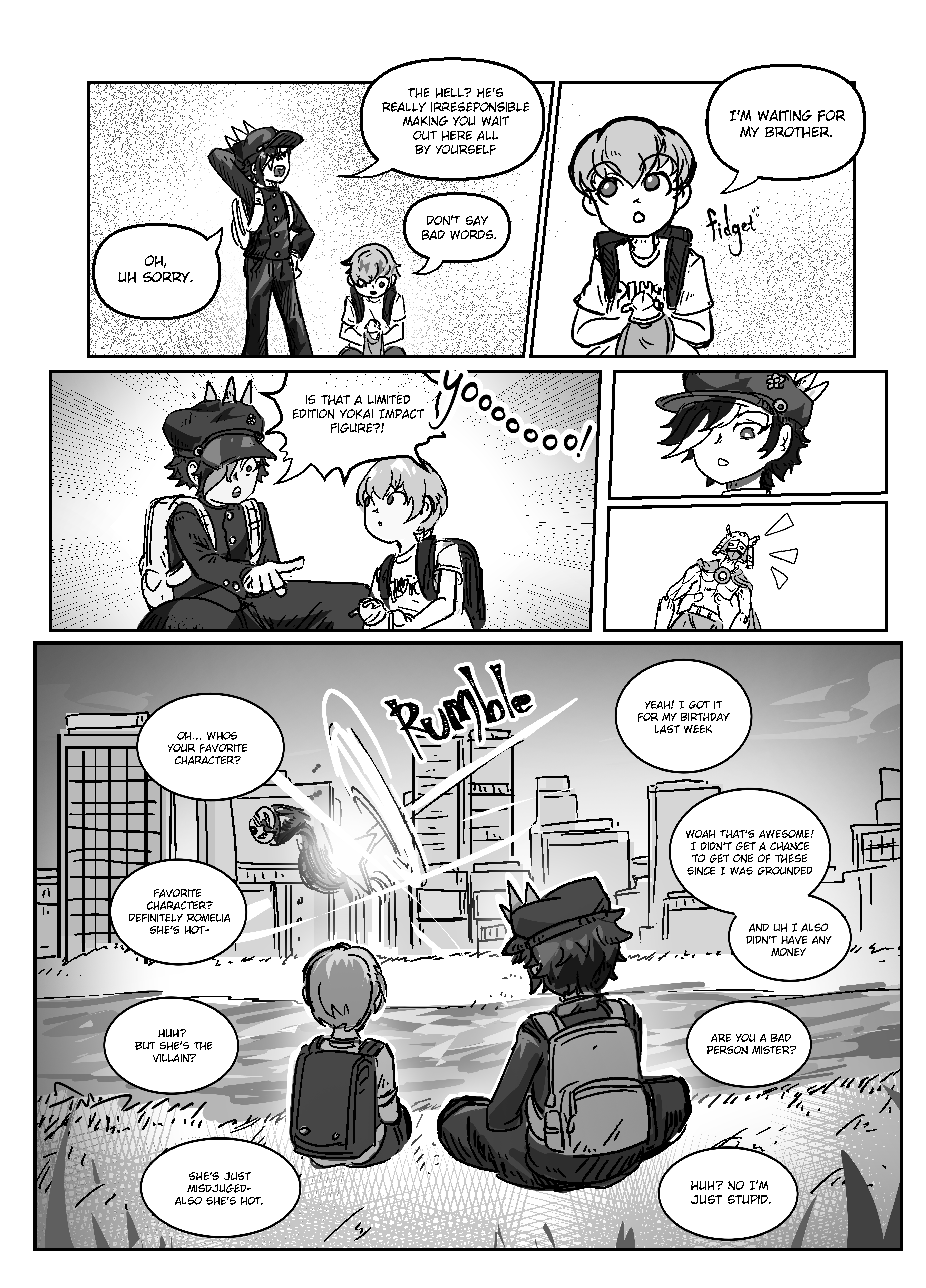 Scarlet Star - Vol.1 Chapter 1.1: Scarlet Boy