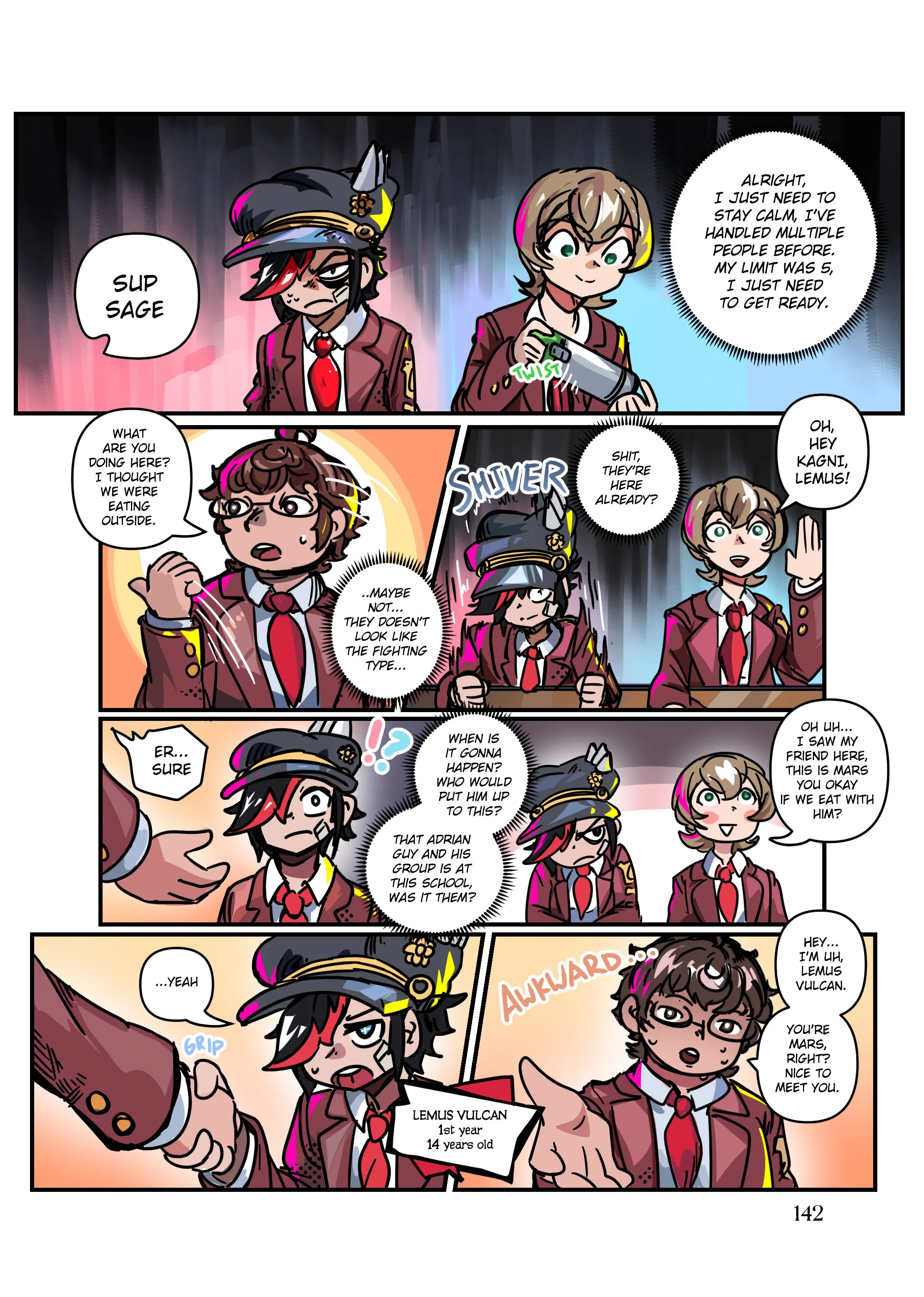 Scarlet Star - Vol.2 Chapter 9: Nerds 1