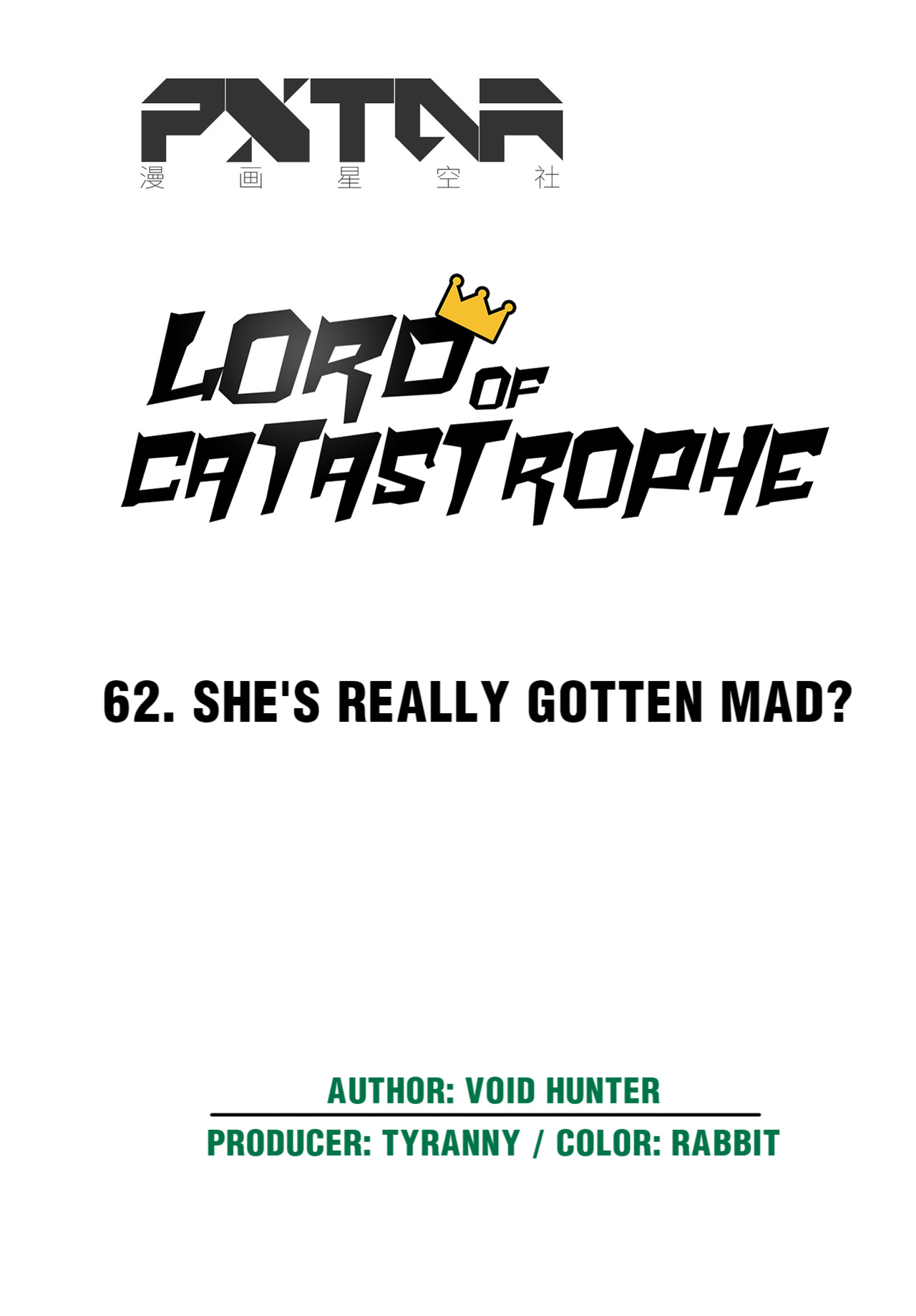 Lord Of Catastrophe - Chapter 62.1: She's Really Gotten Mad