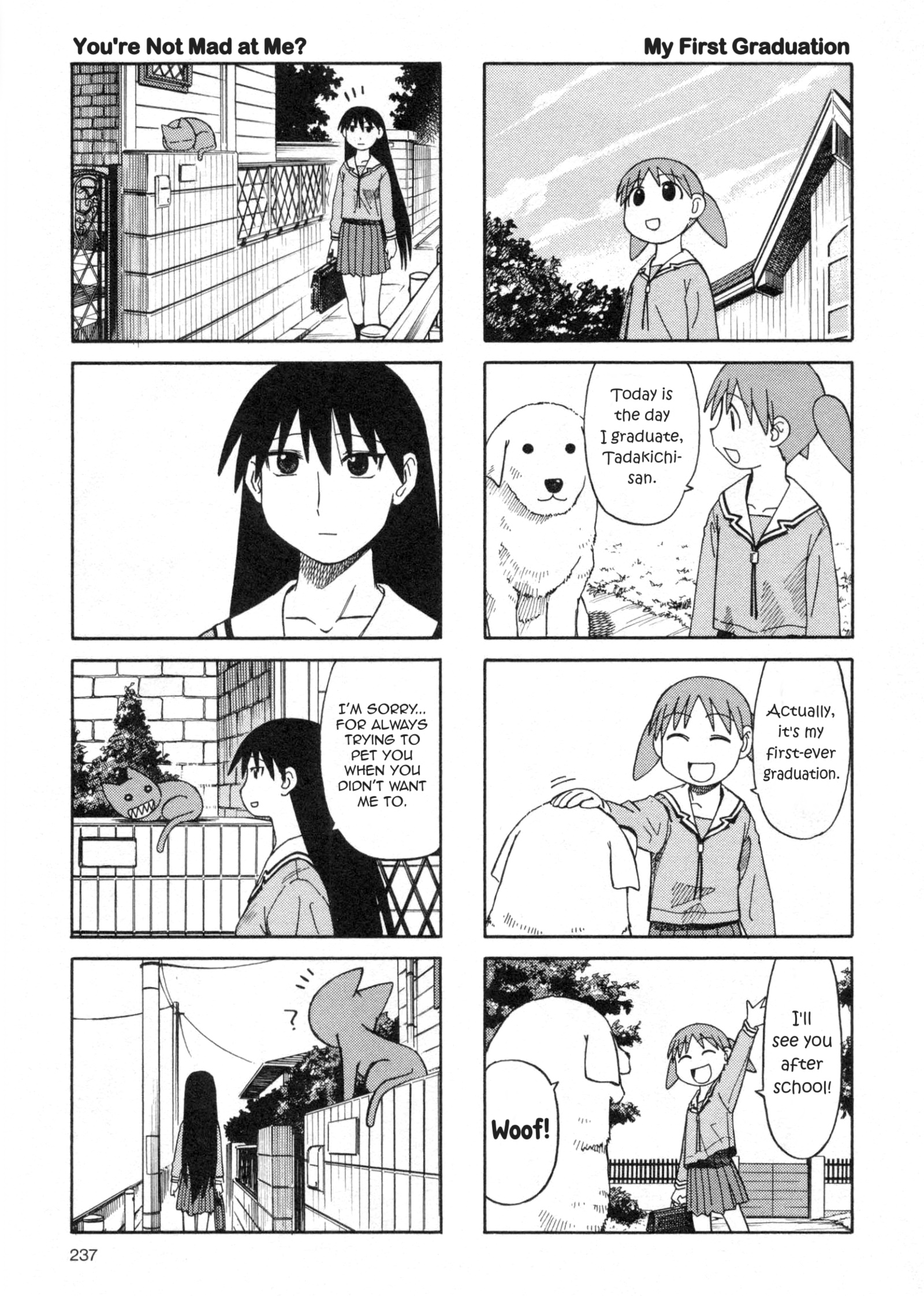 Azumanga Daioh - Vol.3 Chapter 36: March / Graduation