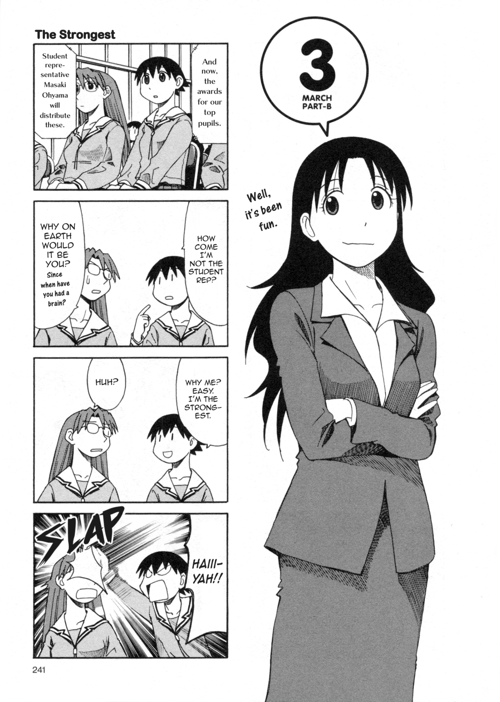 Azumanga Daioh - Vol.3 Chapter 36: March / Graduation