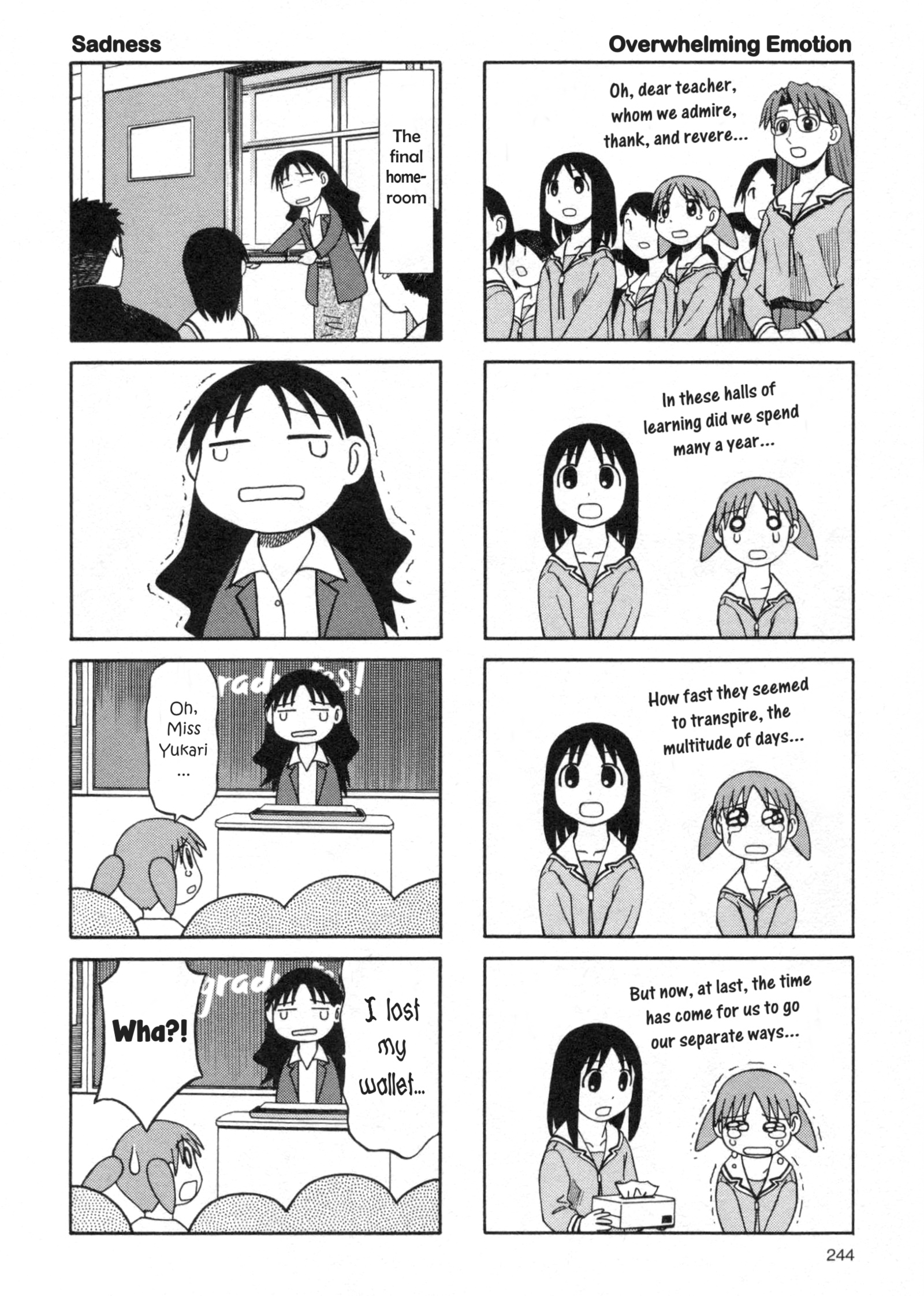 Azumanga Daioh - Vol.3 Chapter 36: March / Graduation