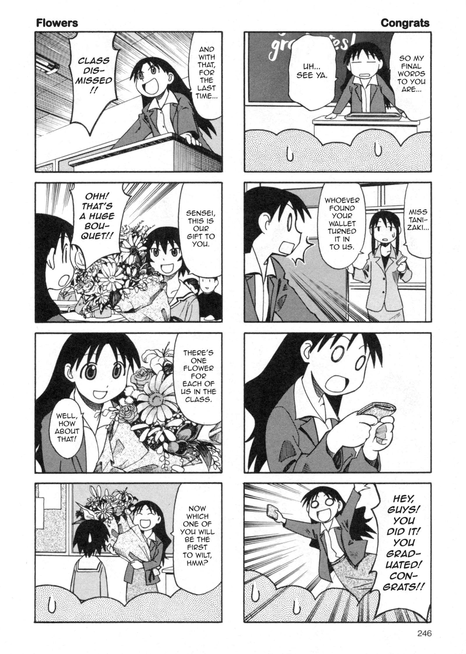 Azumanga Daioh - Vol.3 Chapter 36: March / Graduation