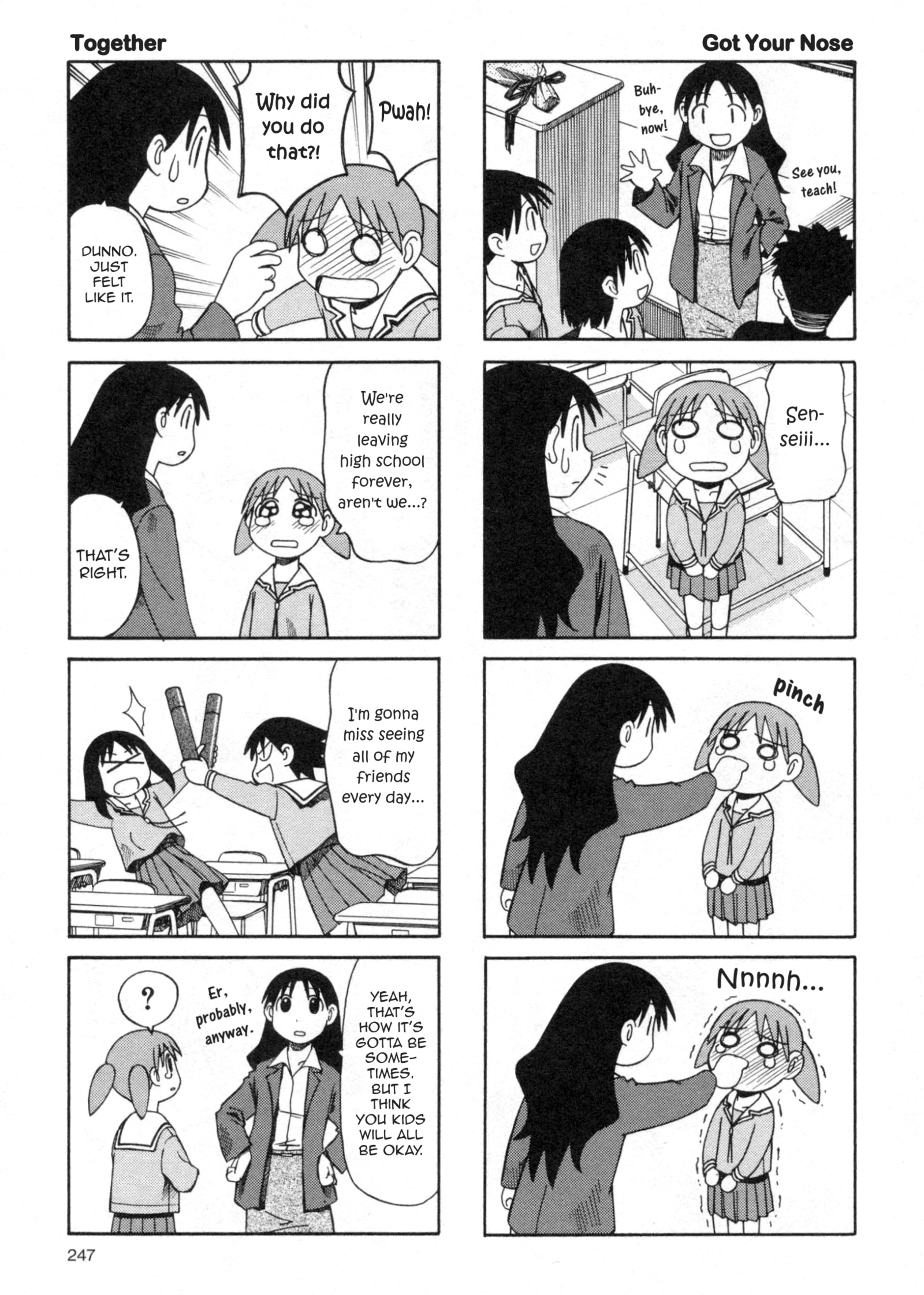 Azumanga Daioh - Vol.3 Chapter 36: March / Graduation