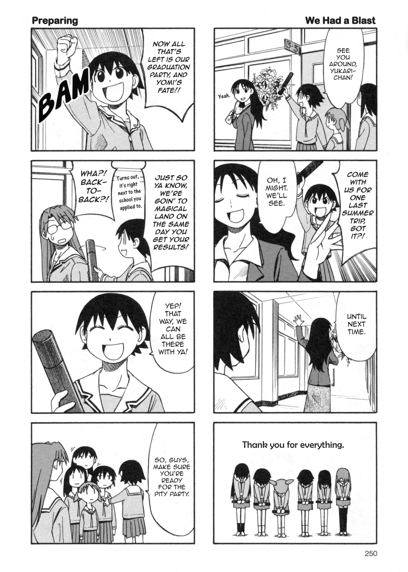 Azumanga Daioh - Vol.3 Chapter 36: March / Graduation