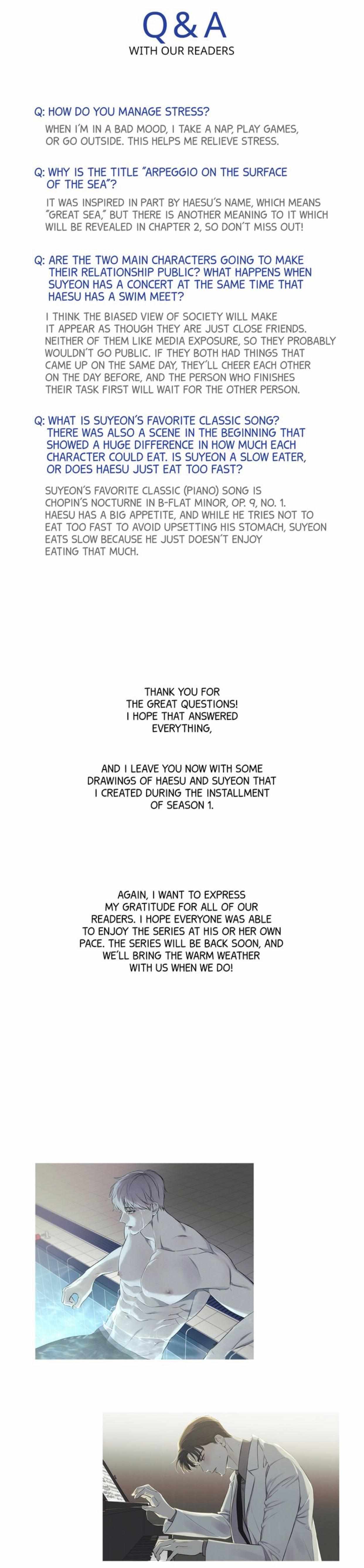 Arpeggio On Sea Surface - Afterword. : Season 1