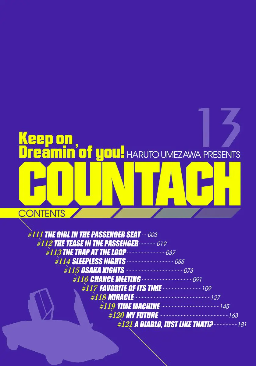 Countach - Vol.13 Chapter 111: The Girl In The Passenger Seat