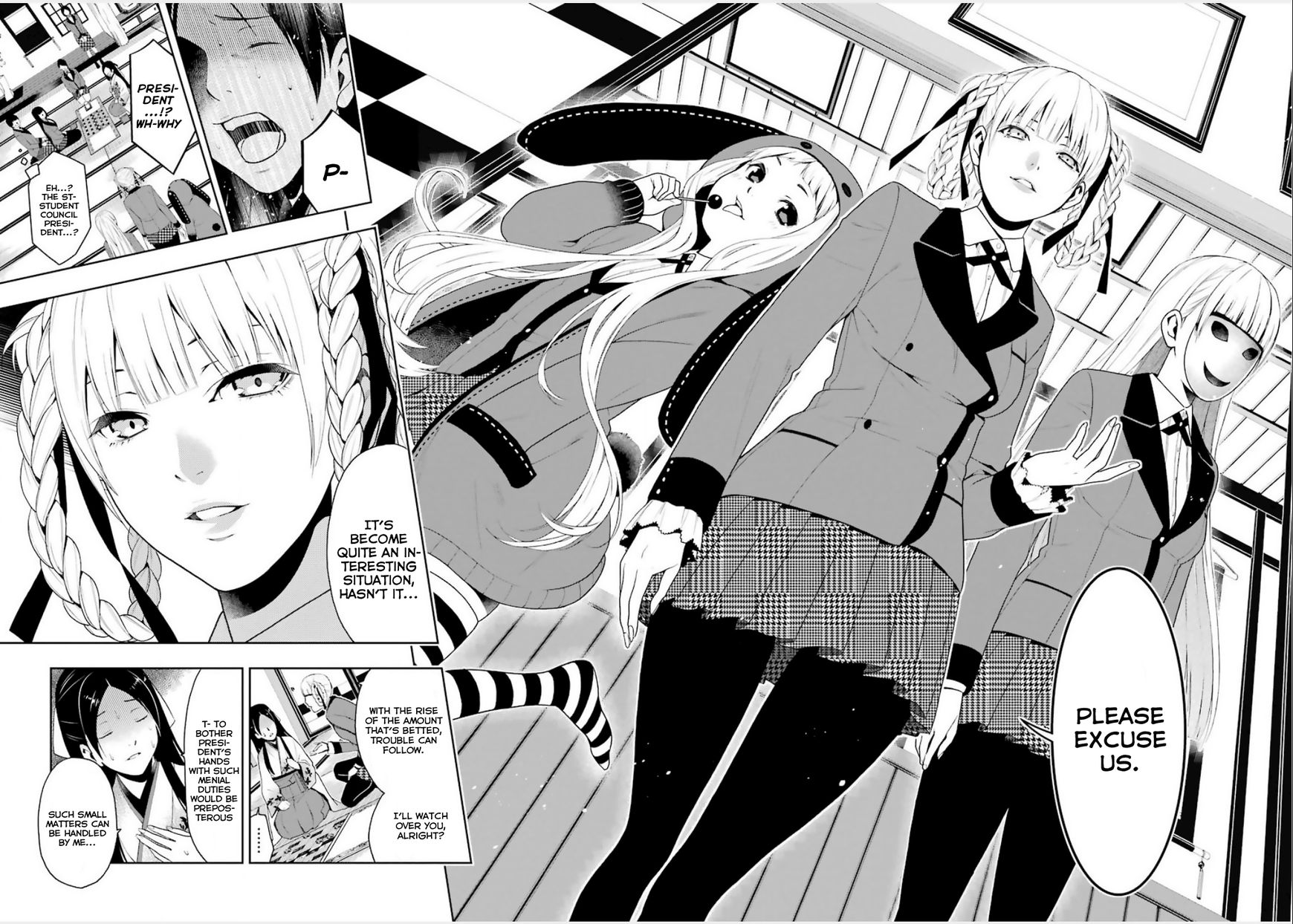 Kakegurui - Chapter 4 : Hyakkou Academy S Crazed Women