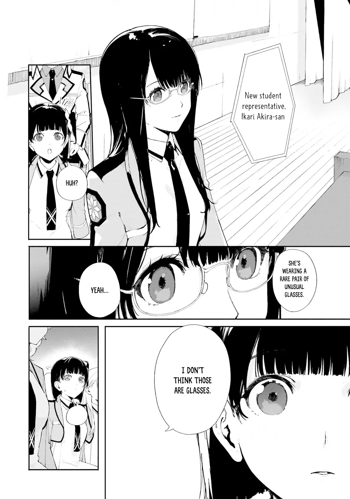 Shin Mahouka Koukou No Rettousei: Cygnus No Otome-Tachi - Vol.1 Chapter 2: Entrance Ceremony