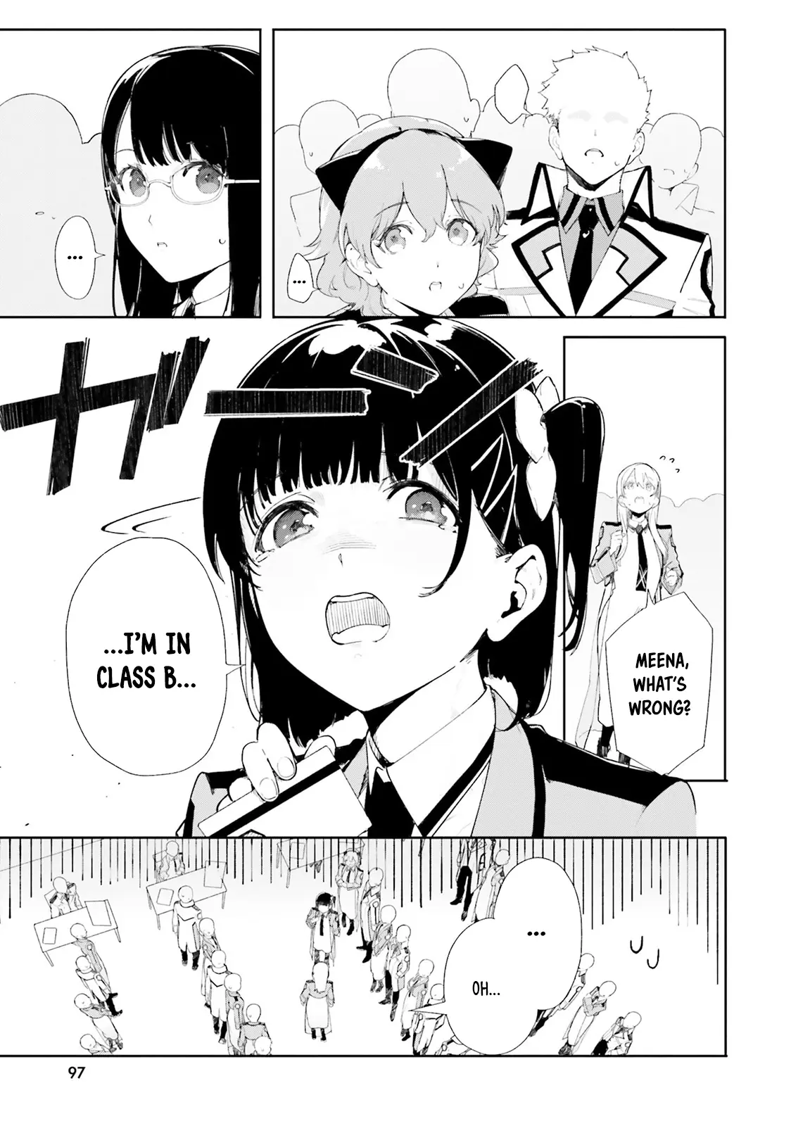 Shin Mahouka Koukou No Rettousei: Cygnus No Otome-Tachi - Vol.1 Chapter 2: Entrance Ceremony