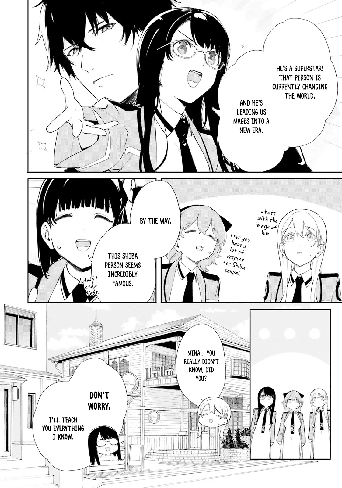 Shin Mahouka Koukou No Rettousei: Cygnus No Otome-Tachi - Vol.1 Chapter 2: Entrance Ceremony