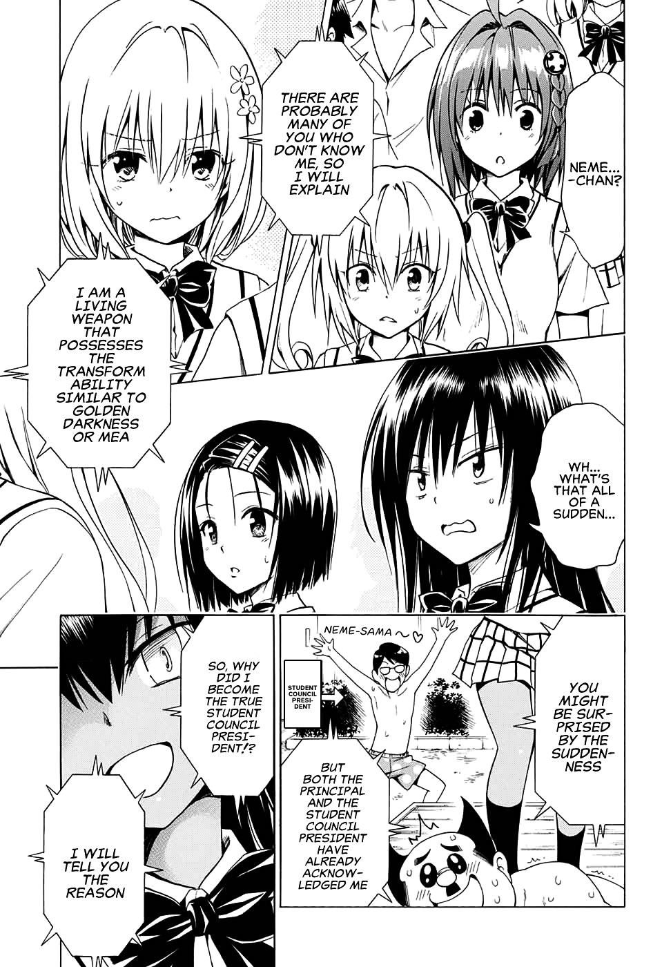 To Love-Ru Darkness - Chapter 75 : Sudden Confession ~The Precious Words~